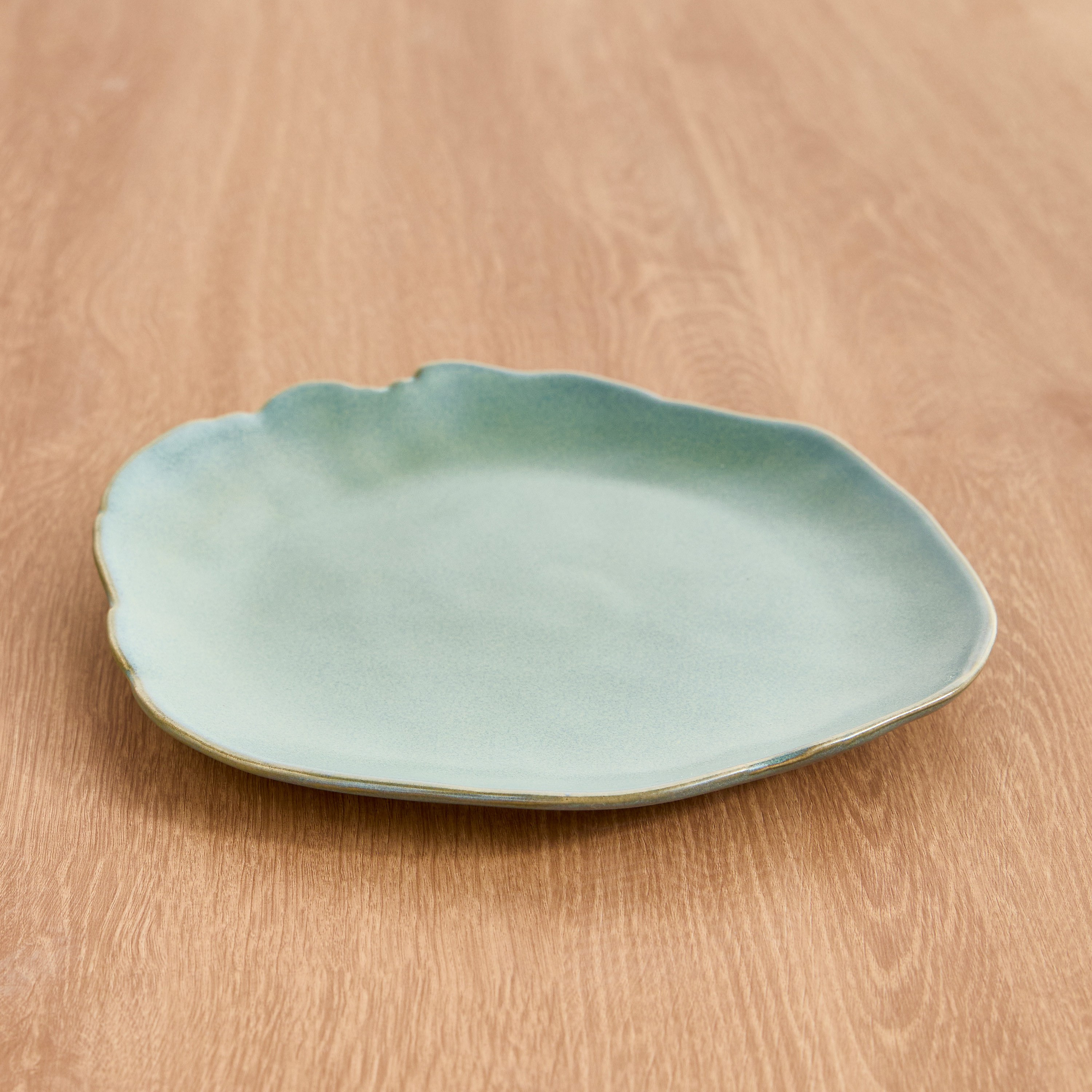 Coral Ceramic Side Plate - 23 cm-household-dining-dinnerware-plates-image-1
