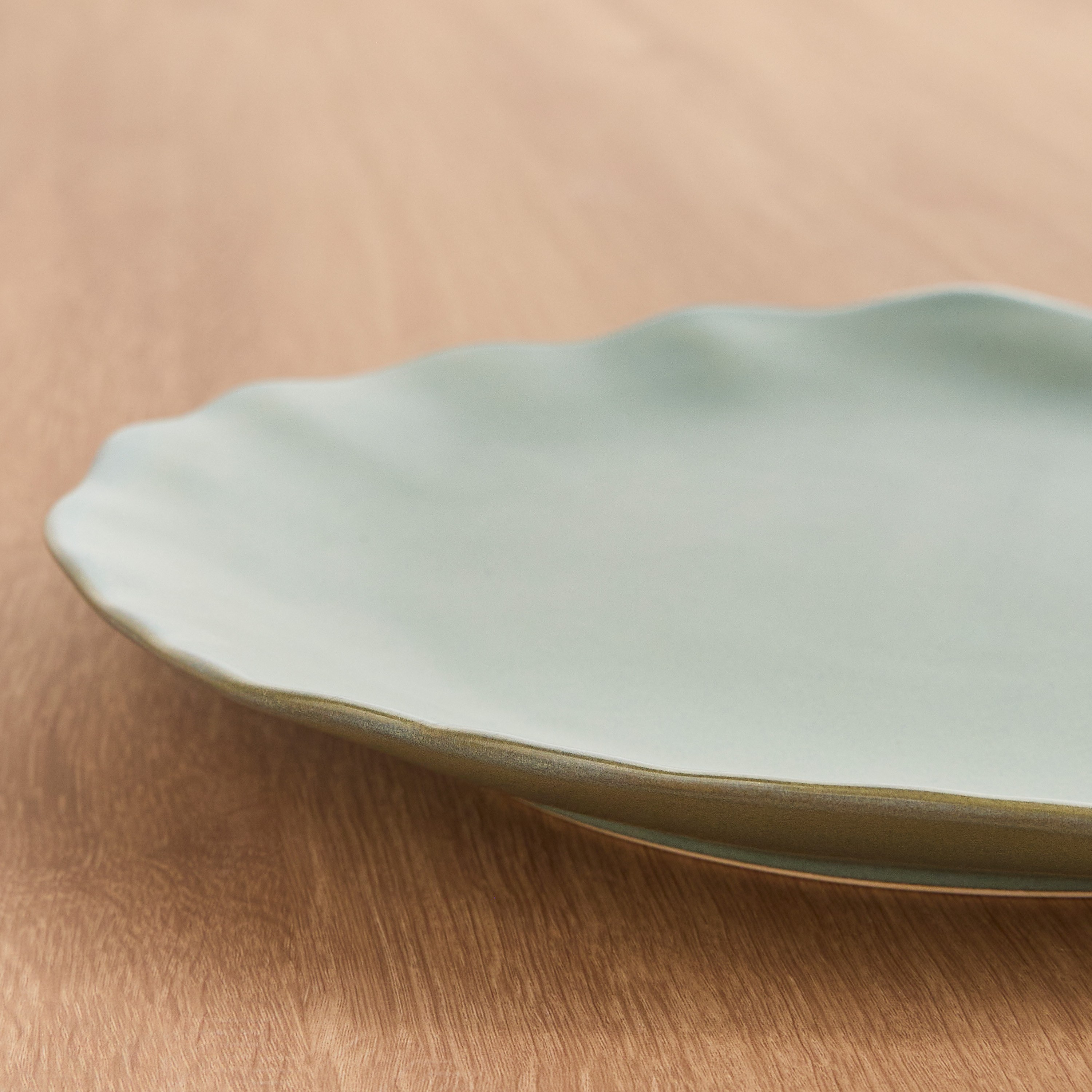 صحن تقديم سيراميك - كورال- 35 سم-household-dining-serveware-servingplatters-image-2