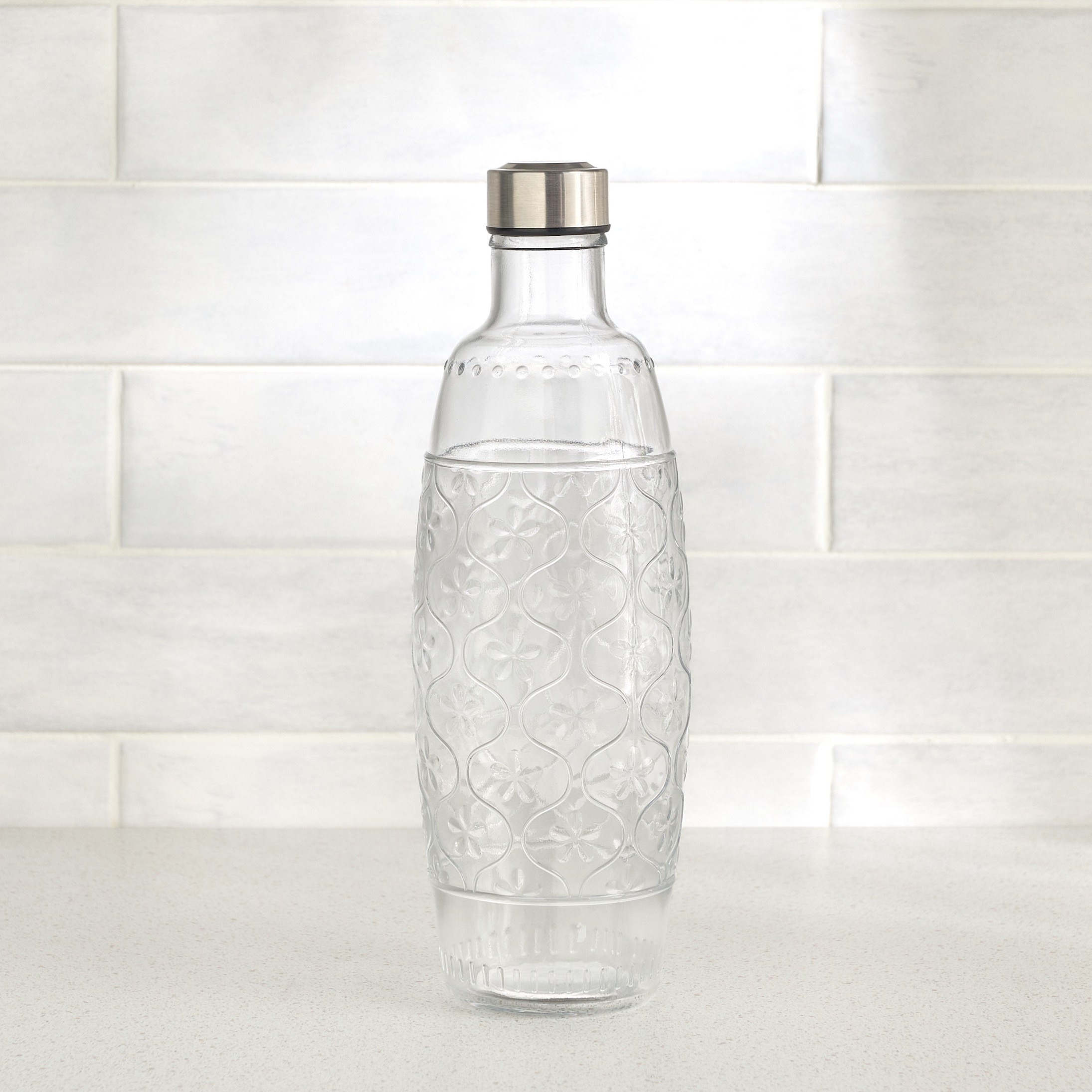 Zinia Glass Water Bottle - 1.2 L