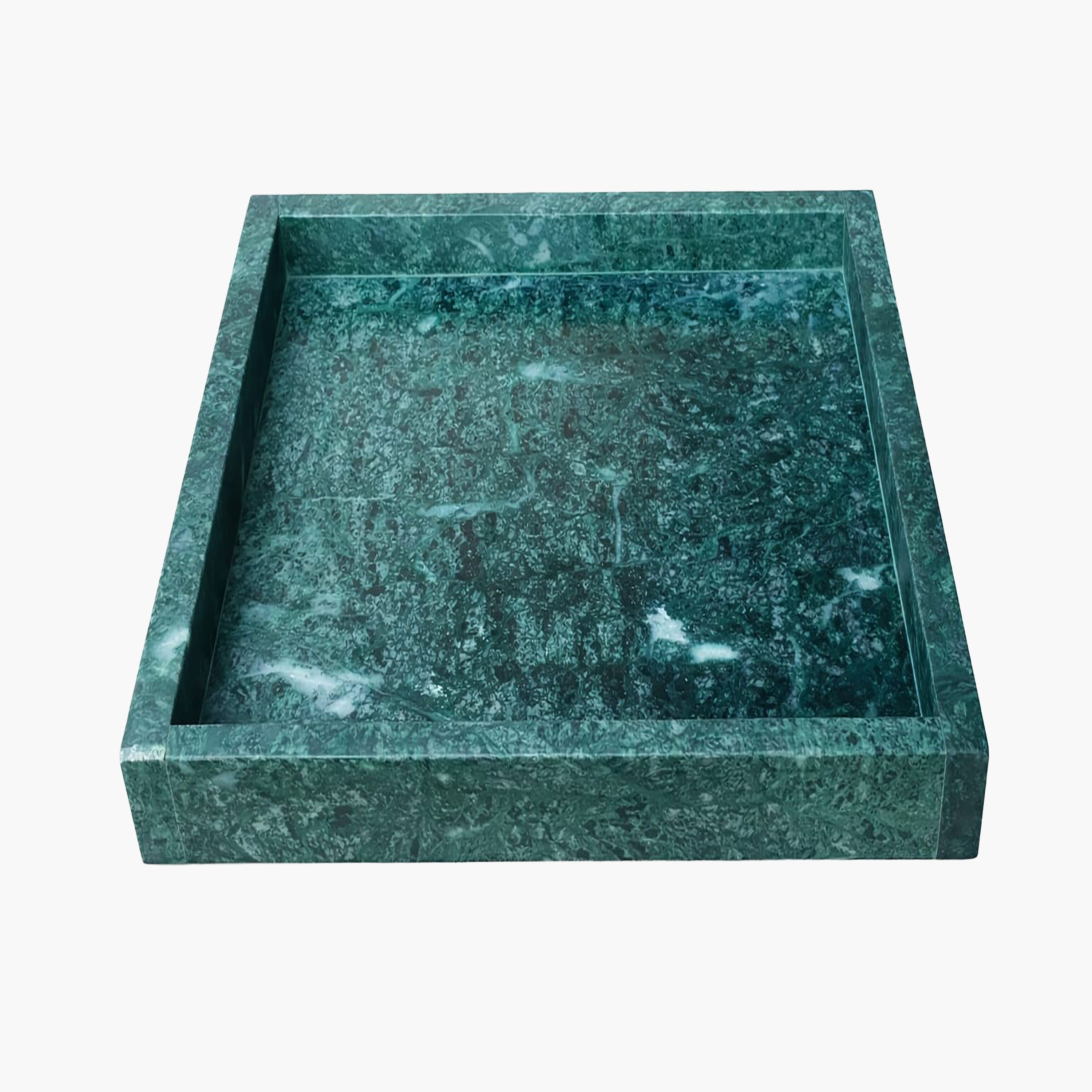 صينية ديكور رخام - فيرمونت - 30 سم-household-decor-boxesandtrays-image-1