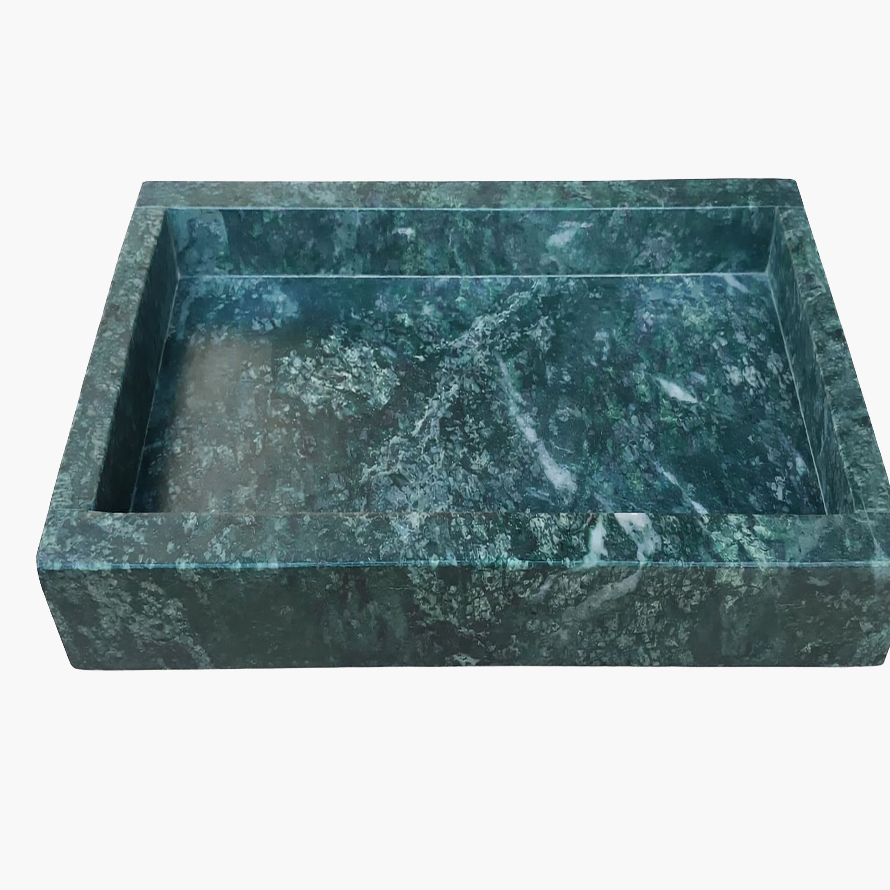 صينية ديكور رخام - فيرمونت - 30 سم-household-decor-boxesandtrays-image-1