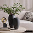 Sable Sand Ceramic Table Vase - 33 cm-household-decor-vasesandbowls-image-3