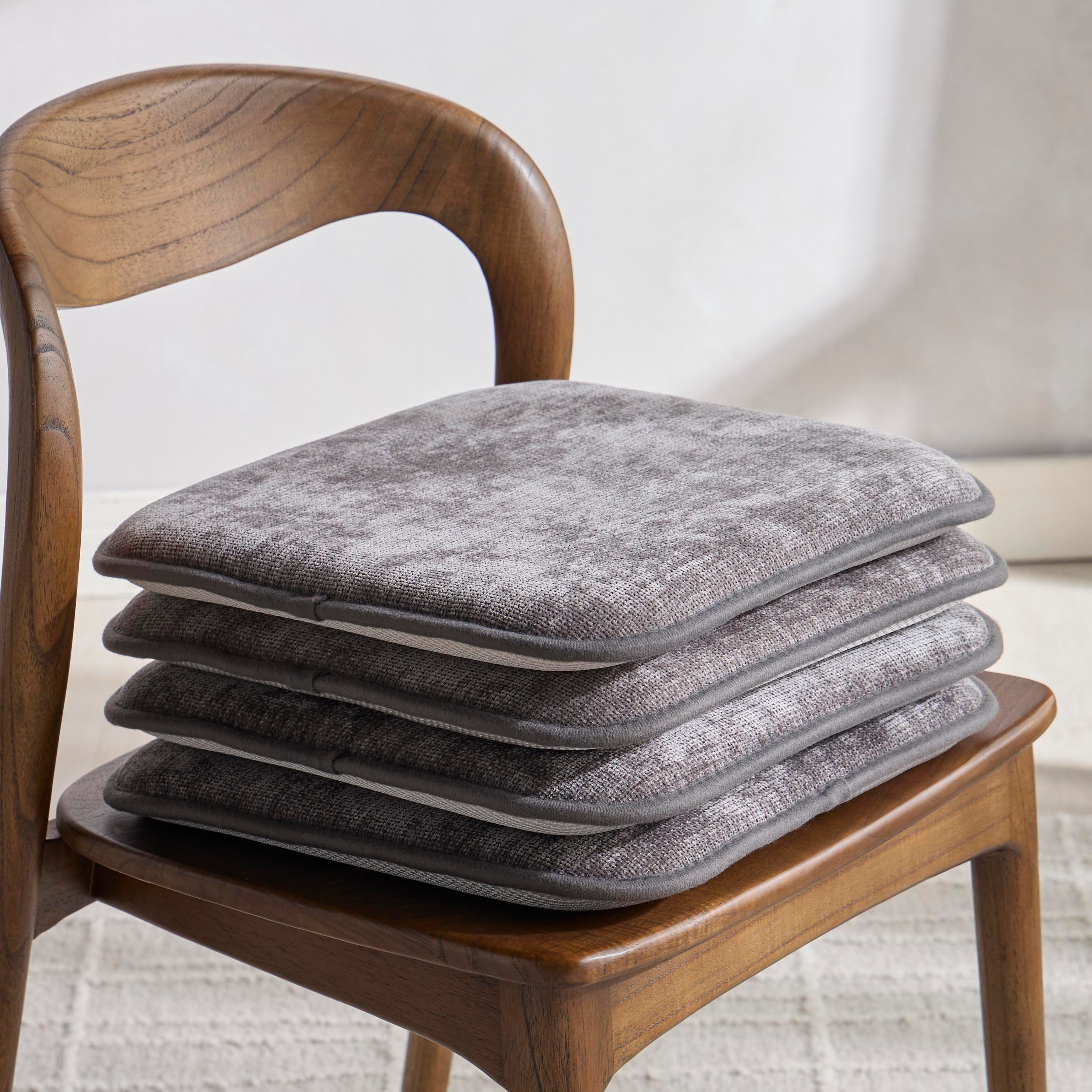 Varese 4-Piece Chair Pad Set - 40x40 cm-household-cushionsandthrows-chairpads-image-1
