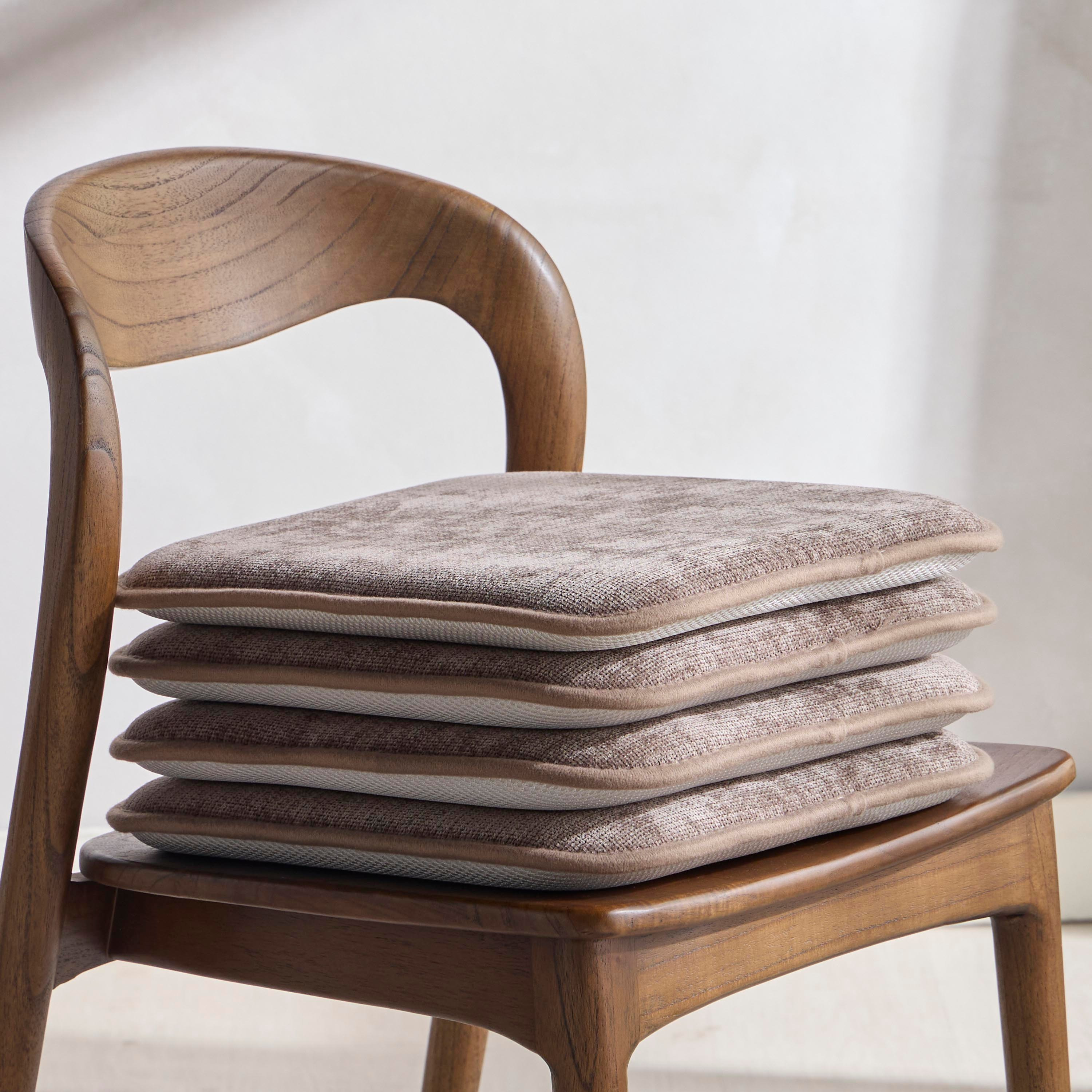 Varese 4-Piece Chair Pad Set - 40x40 cm-household-cushionsandthrows-chairpads-image-1