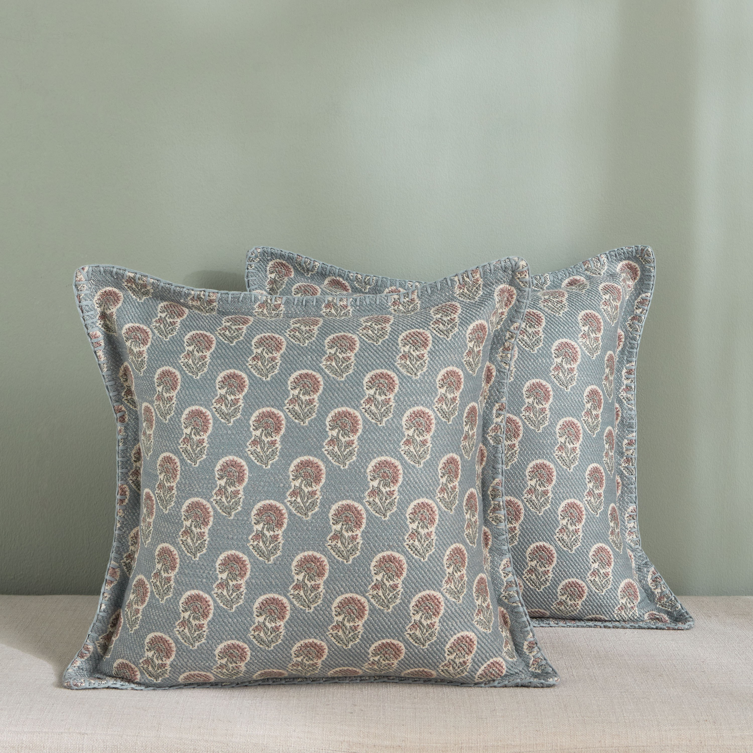 Anika 2-Piece Printed Filled Cushion Set - 45x45 cm