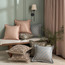 Anika 2-Piece Printed Filled Cushion Set - 45x45 cm-household-cushionsandthrows-filledcushions-decorativecushions-image-4