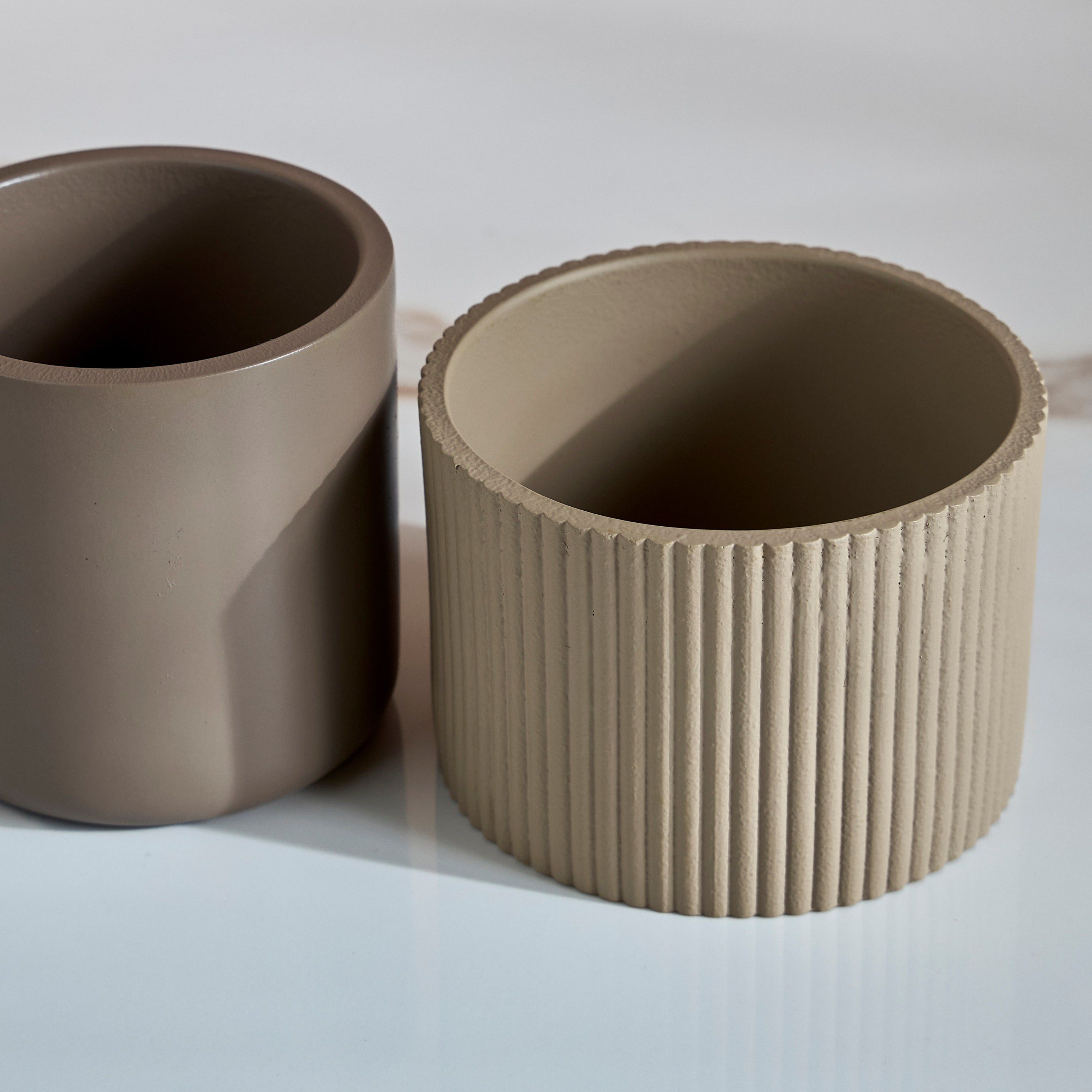 برطمان مضلع لحفظ القطن - سورا-household-bathandlaundry-bathaccessories-tissueboxesandcottonjars-image-2