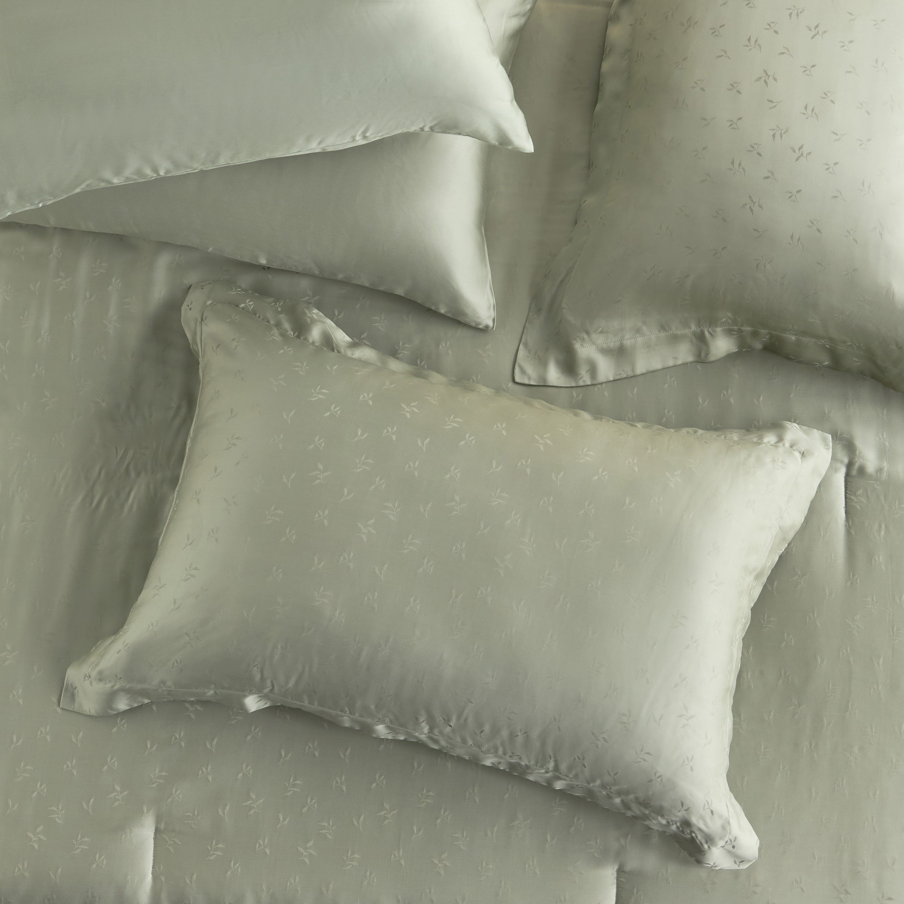 طقم لحاف وشرشف كوين 6 قطع جاكار تنسل ليوسيل - إيرسوفت فوليا - 200x240 سم-household-bedding-comfortersandbedspreads-bedinabag-image-3