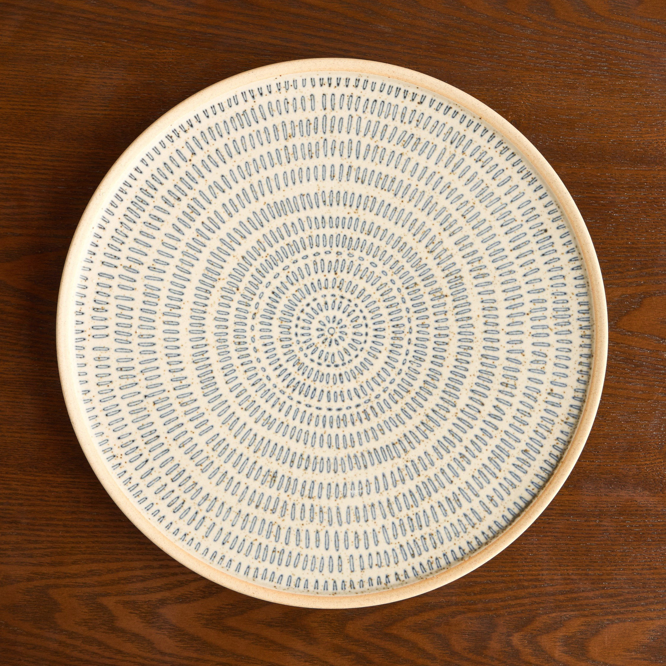 Tierra Linea Porcelain Serving Plate - 26 cm