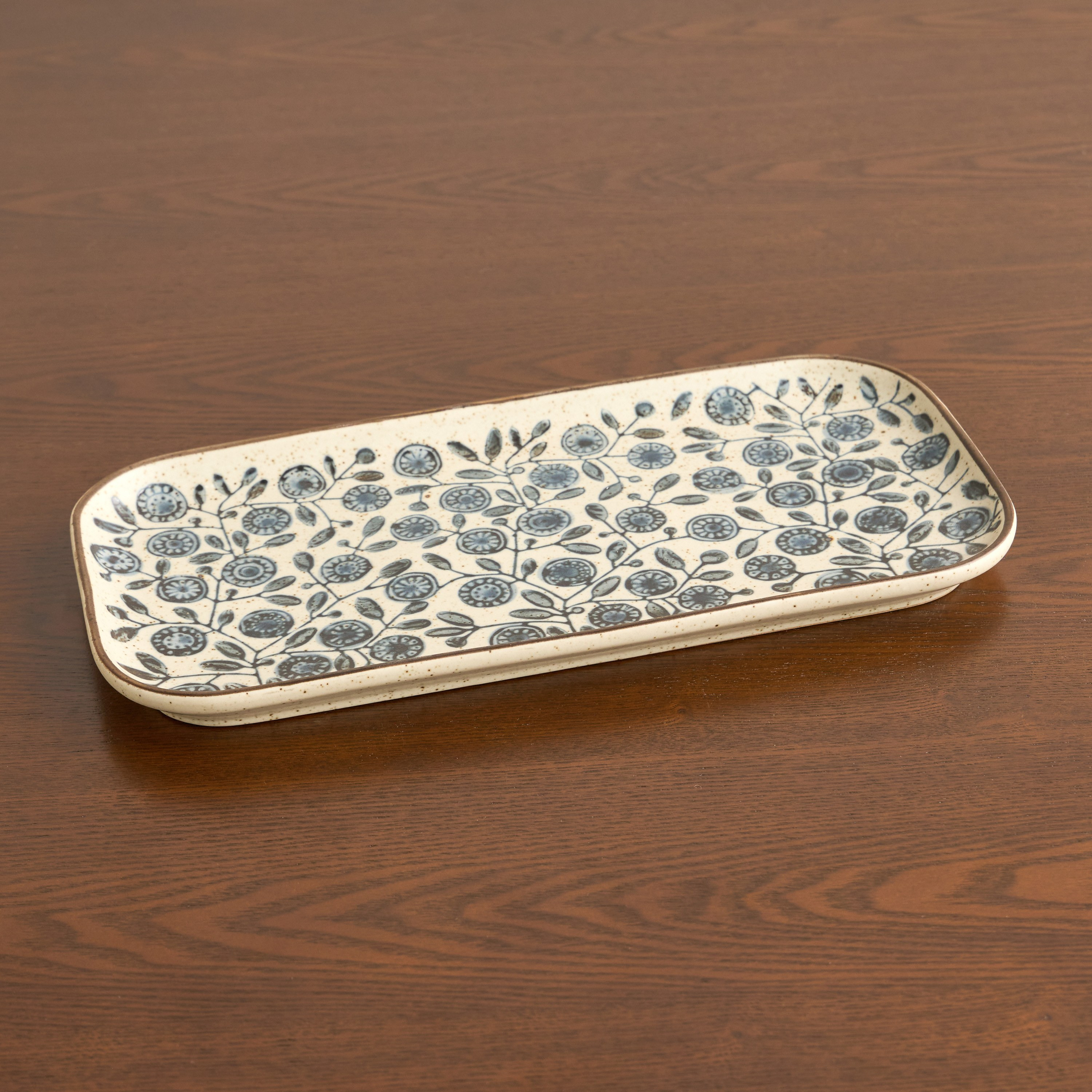 Tierra Fleur Porcelain Serving Platter