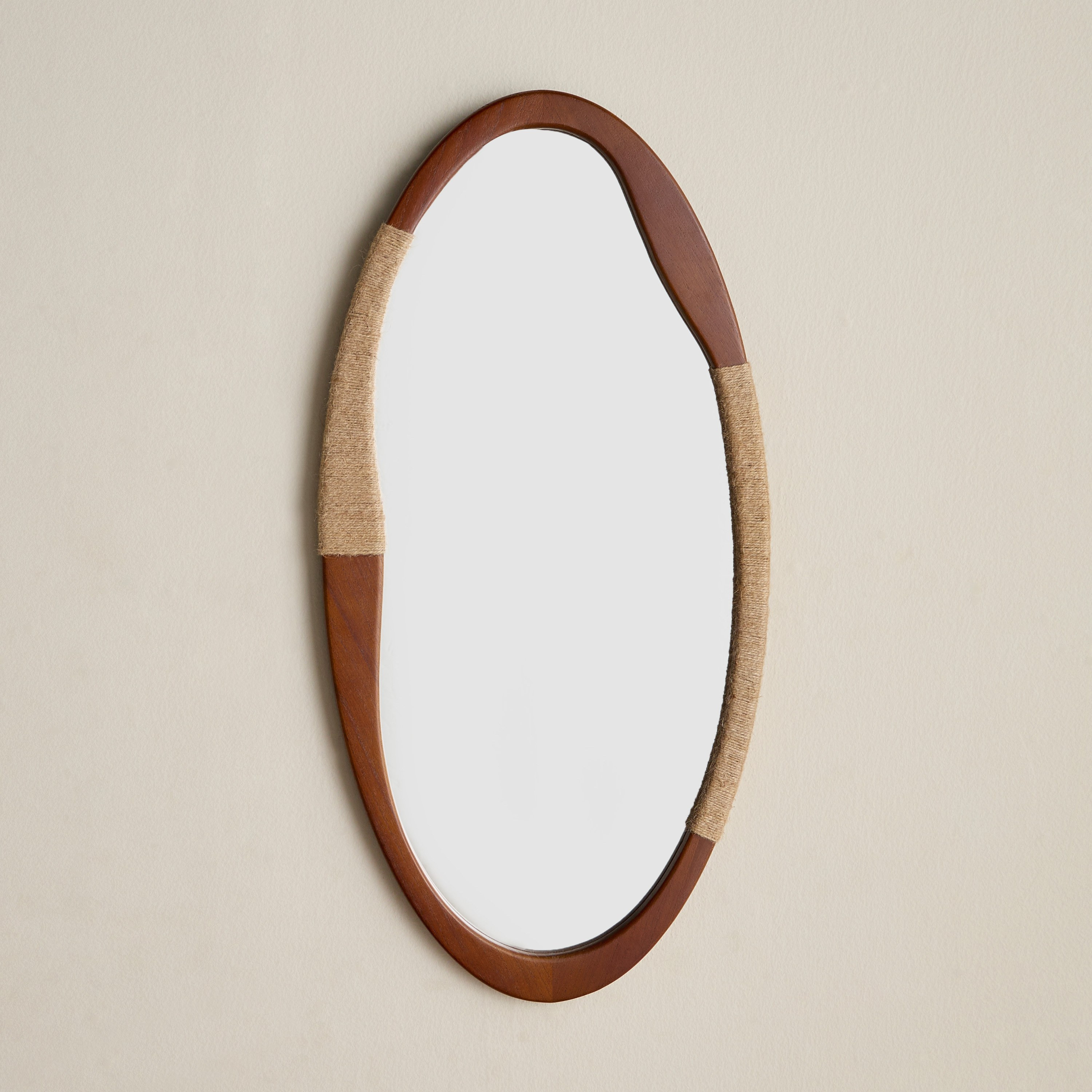 Sora Eda Wall Mirror - 90x45 cm-household-walldecorandmirrors-mirrors-wallmirrors-image-1