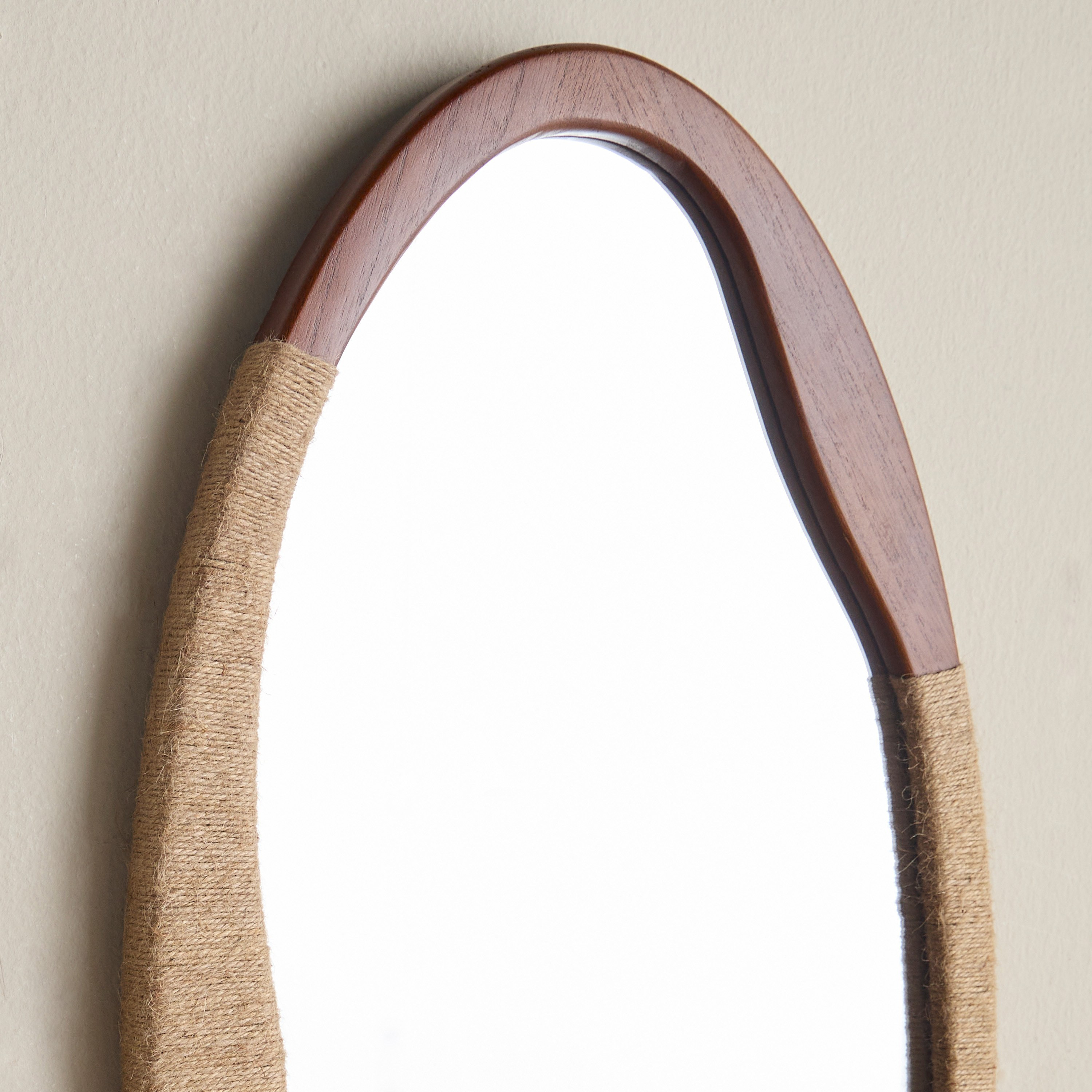 Sora Eda Wall Mirror - 90x45 cm-household-walldecorandmirrors-mirrors-wallmirrors-image-2
