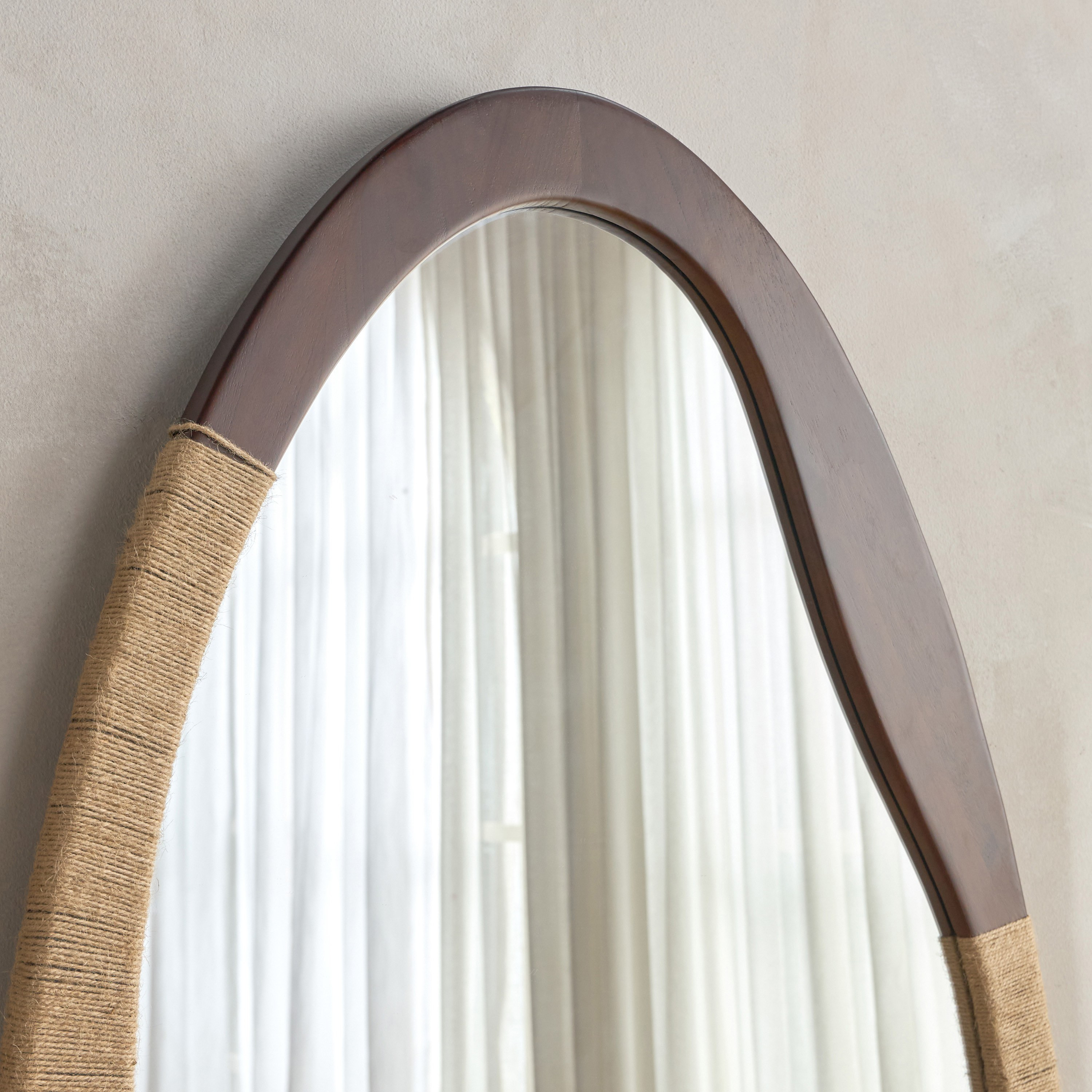 Sora Eda Wall Mirror - 180x80 cm-household-walldecorandmirrors-mirrors-wallmirrors-image-2