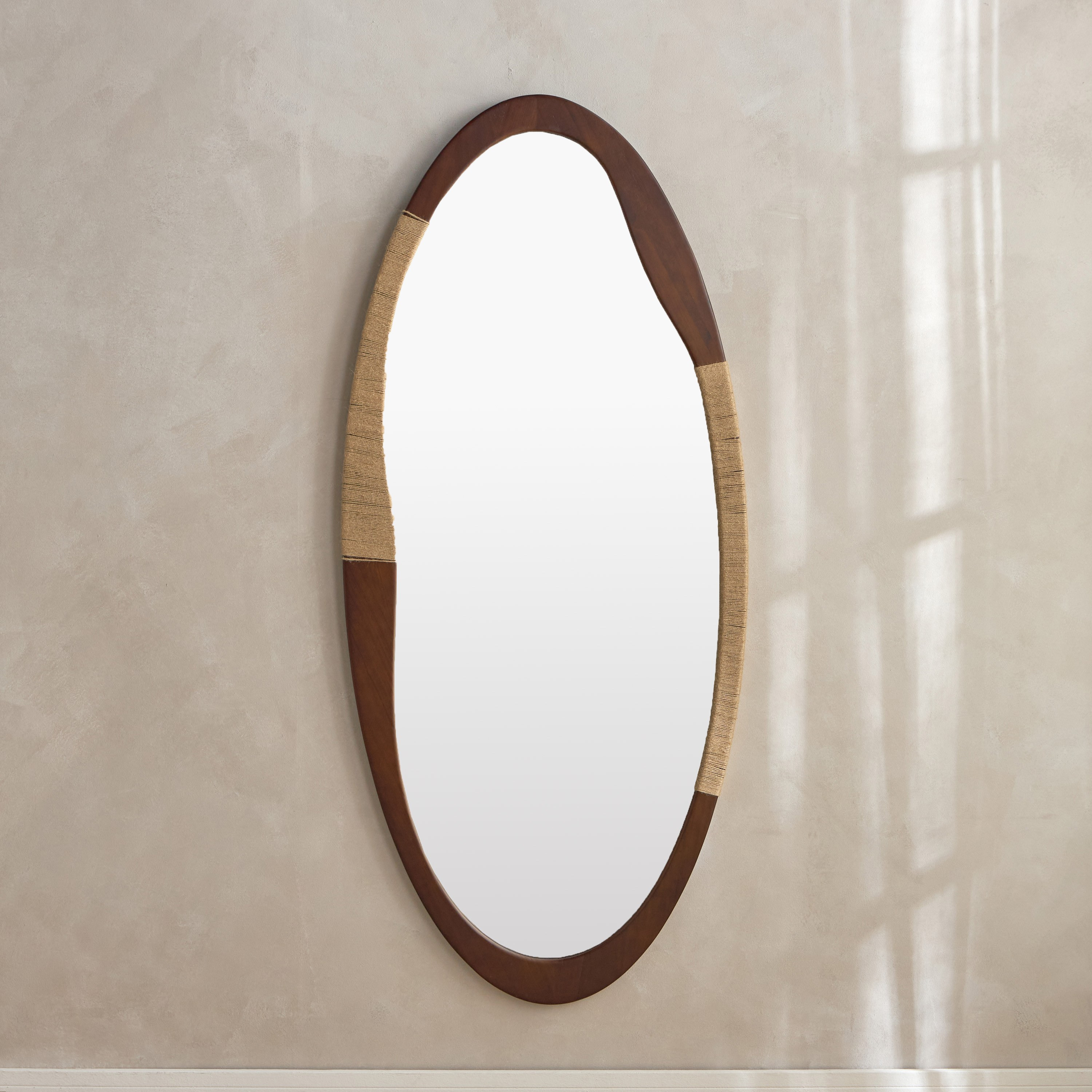 Sora Eda Wall Mirror - 180x80 cm-household-walldecorandmirrors-mirrors-wallmirrors-image-4