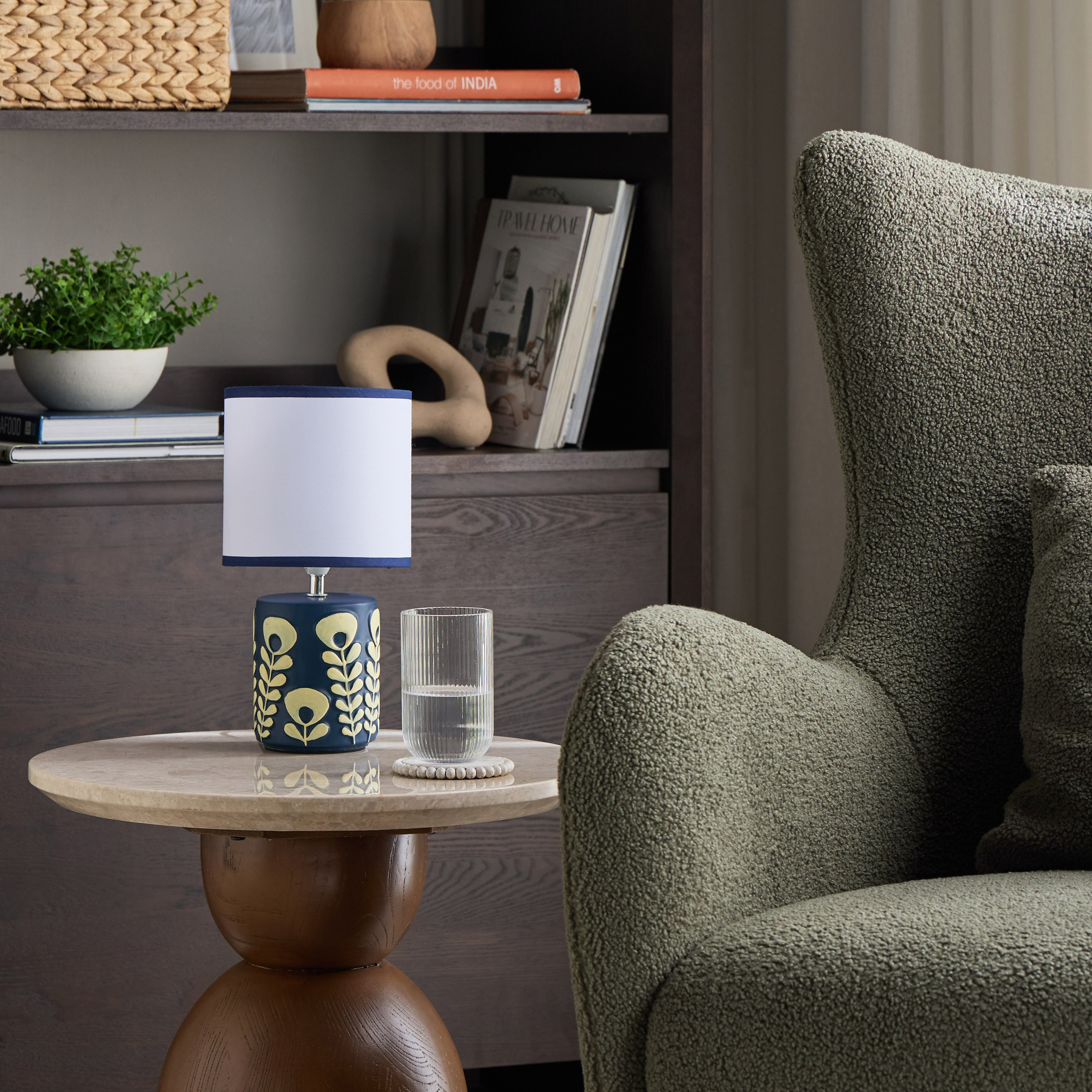 مصباح طاولة سيراميك - ميلانا - 32 سم-household-lighting-tableanddesklamps-image-5