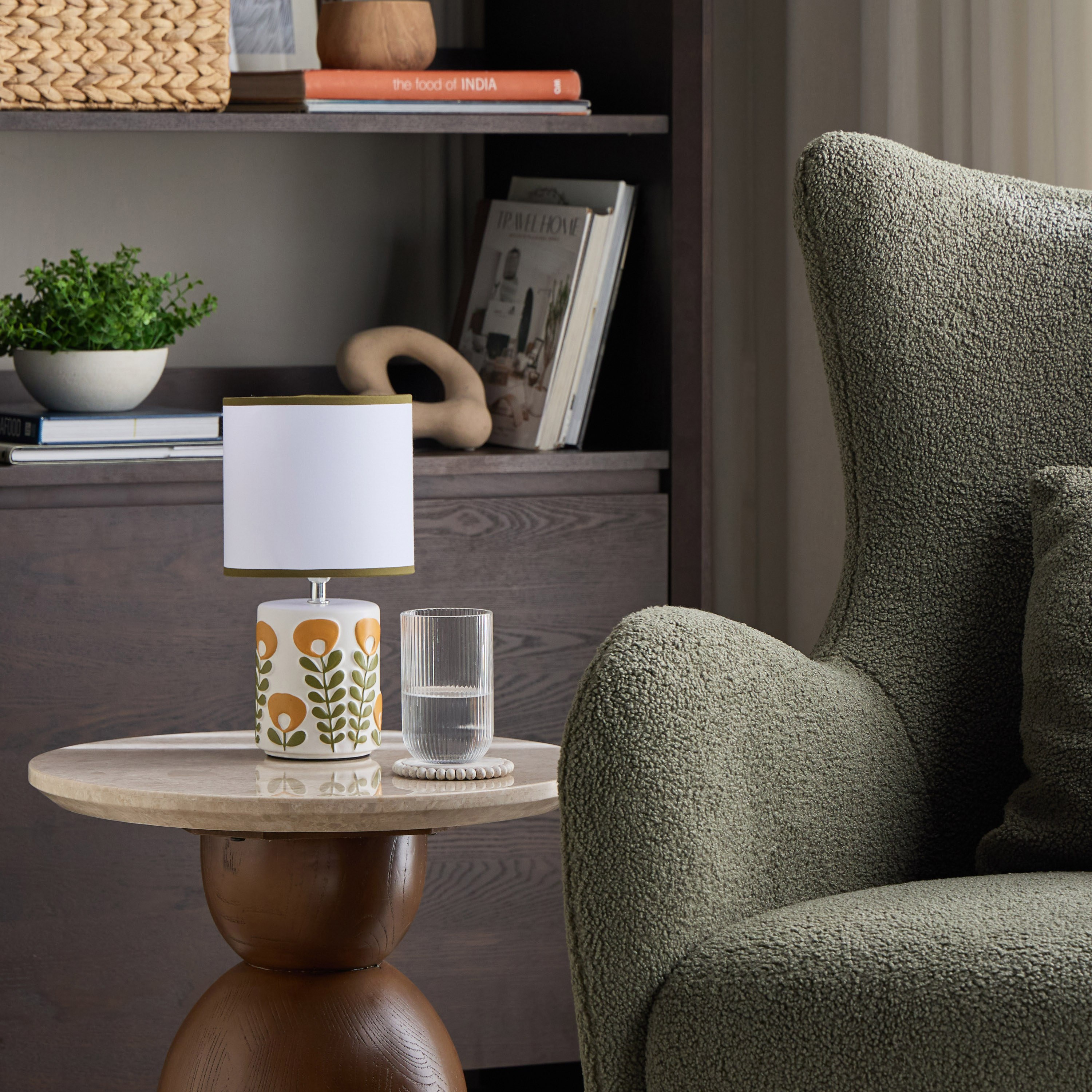مصباح طاولة سيراميك - ميلانا - 32 سم-household-lighting-tableanddesklamps-image-4