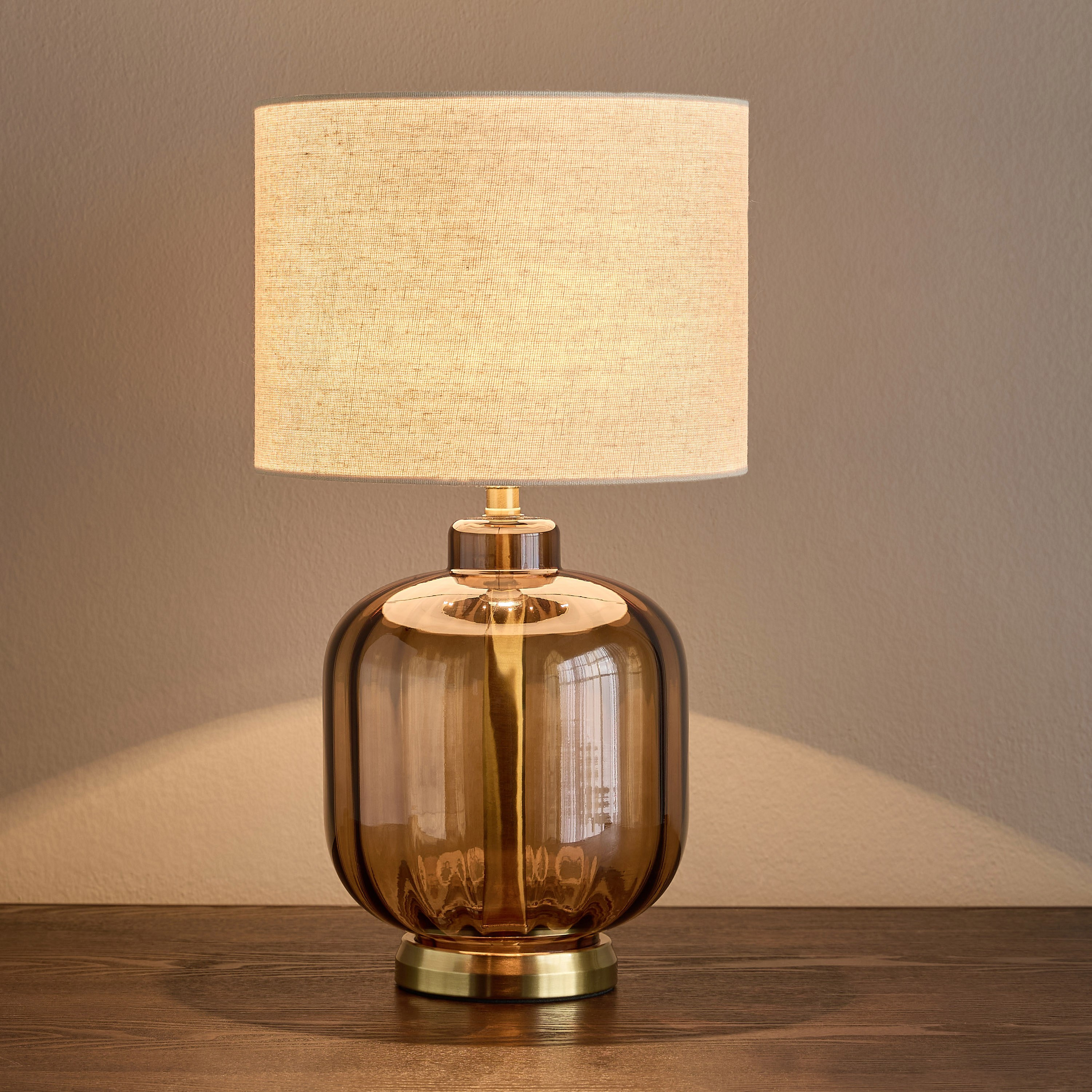 Rivka Glass Table Lamp - 43 cm-household-lighting-tableanddesklamps-image-2