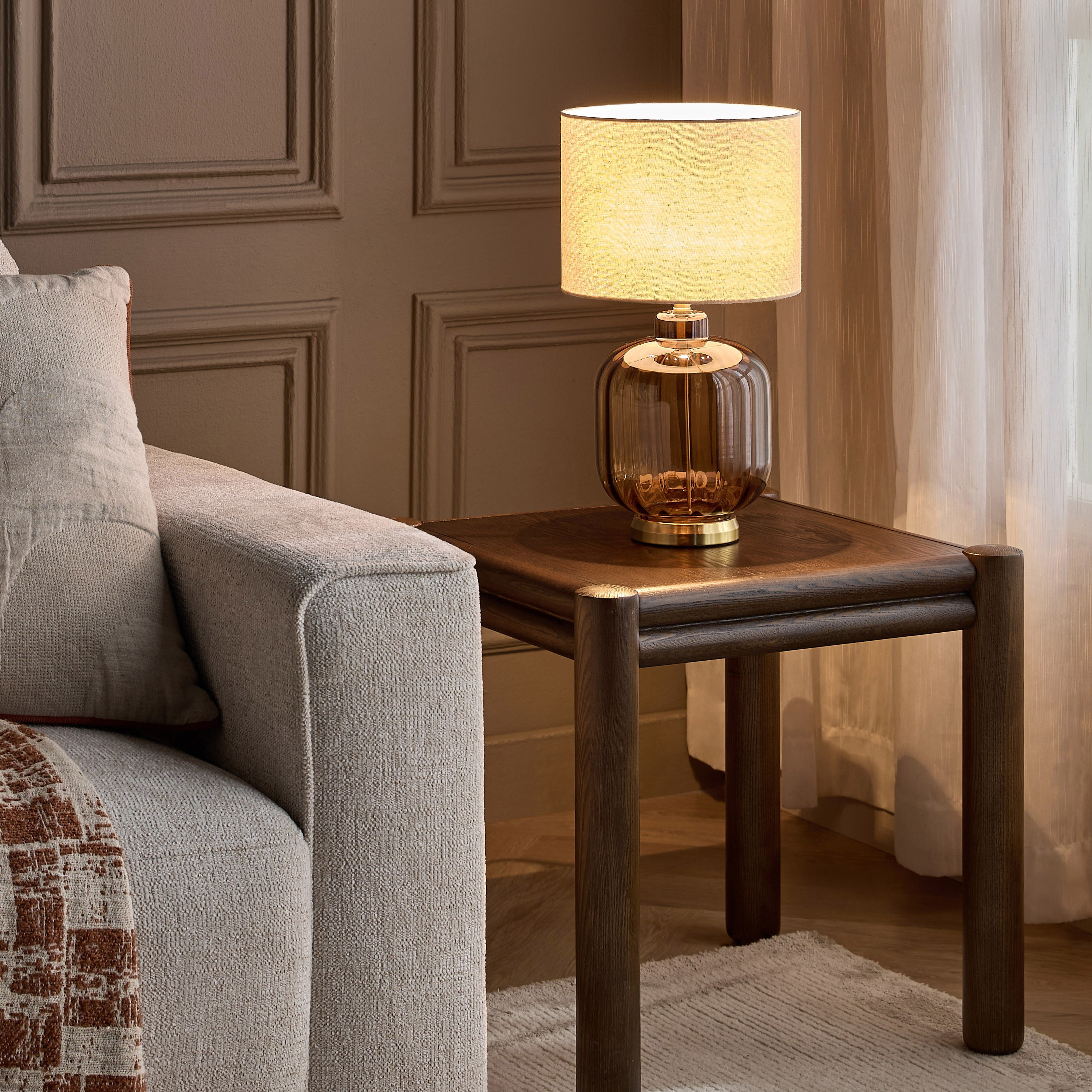 Rivka Glass Table Lamp - 43 cm-household-lighting-tableanddesklamps-image-5