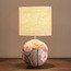 مصباح طاولة سيراميك زهري- 32 سم-household-lighting-tableanddesklamps-image-4