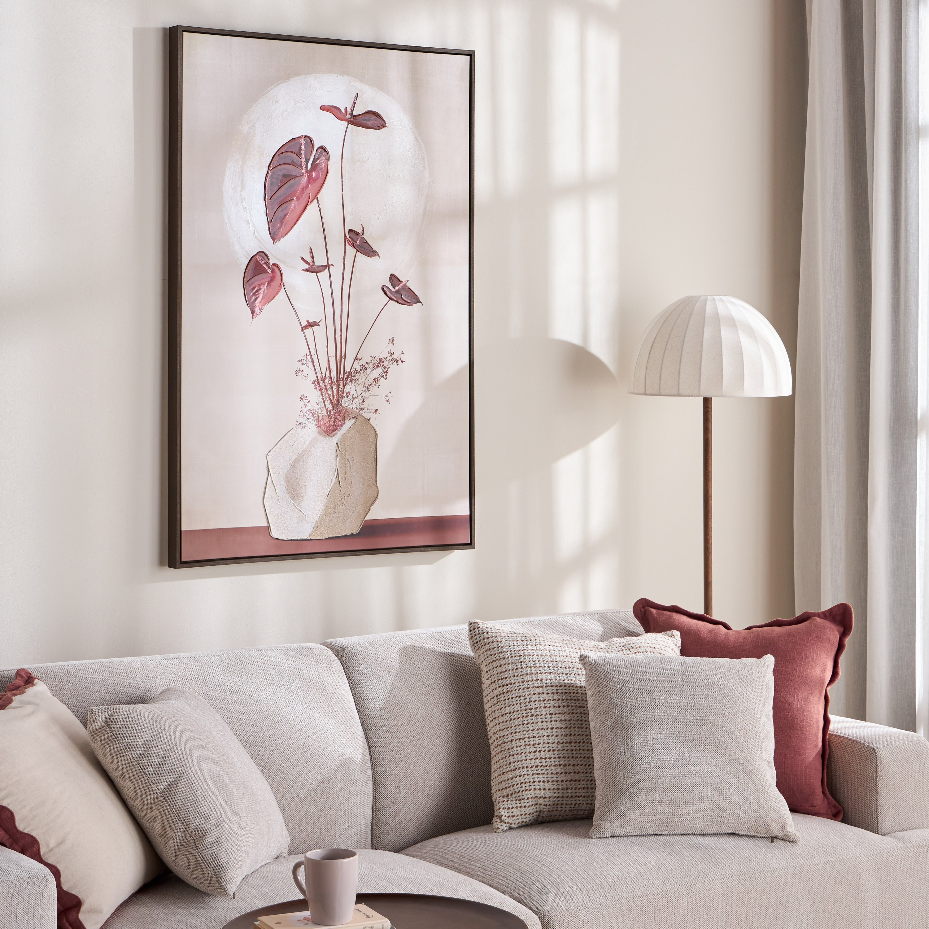 Ophira Dina Framed Canvas Wall Art - 80x120 cm-household-walldecorandmirrors-wallart-image-3