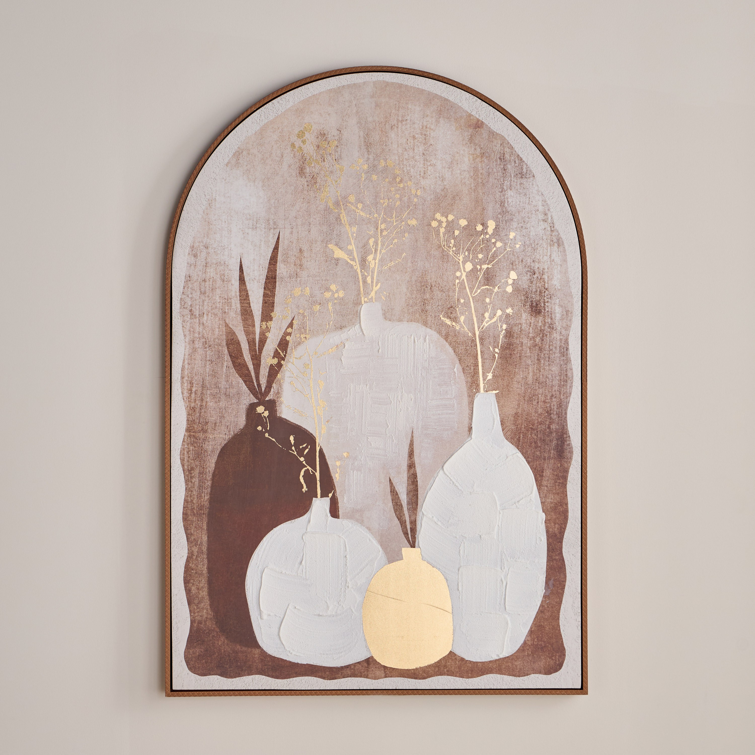 Ophira Nezia Framed Canvas Wall Art - 80x120 cm-household-walldecorandmirrors-wallart-image-1