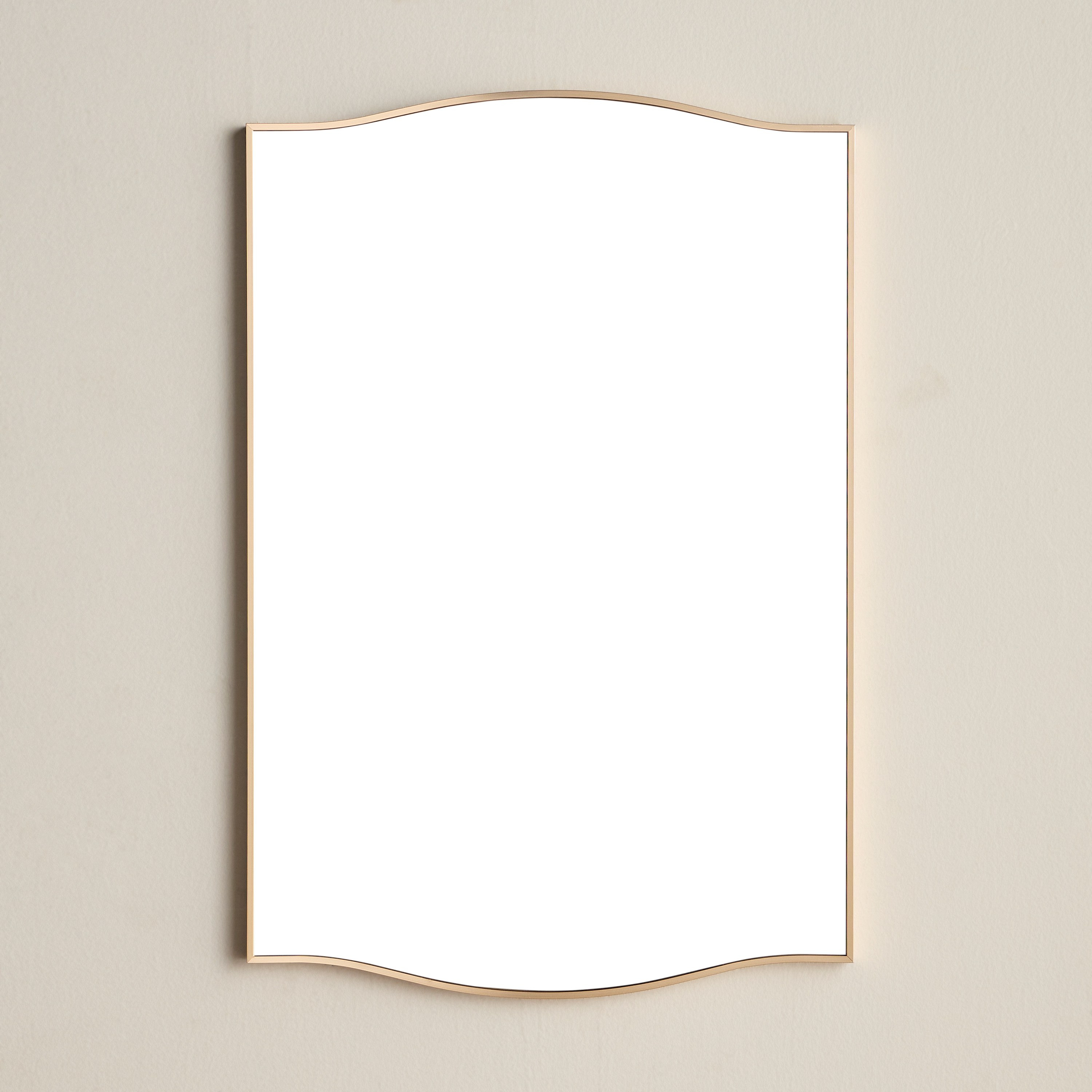 Darek Wall Mirror - 90x60 cm-household-walldecorandmirrors-mirrors-wallmirrors-image-1