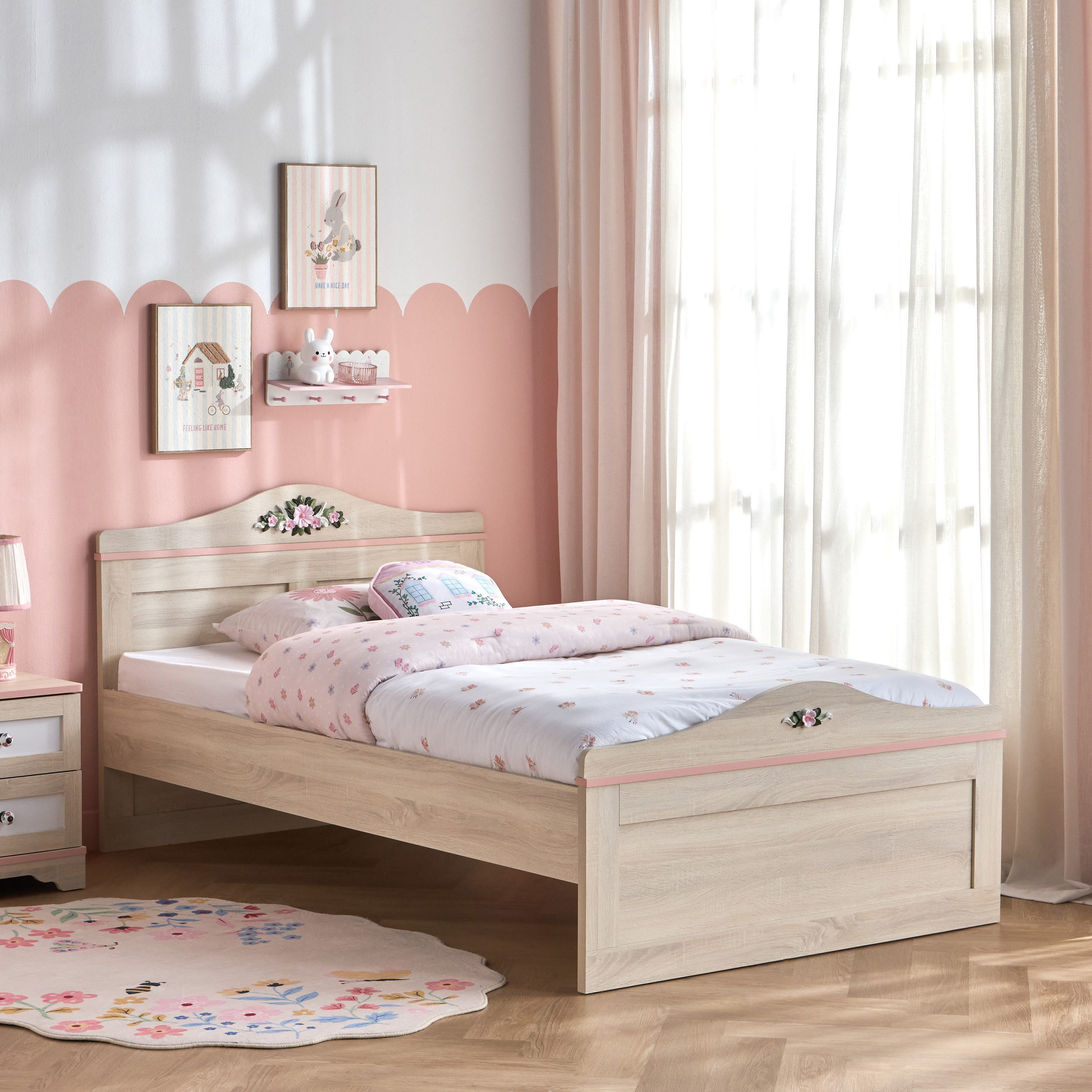 Evelyn Single Bed - 120x200 cm