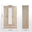 Evelyn 3-Door Wardrobe with Drawers-babyandkids-roomfurniture-wardrobes-image-9