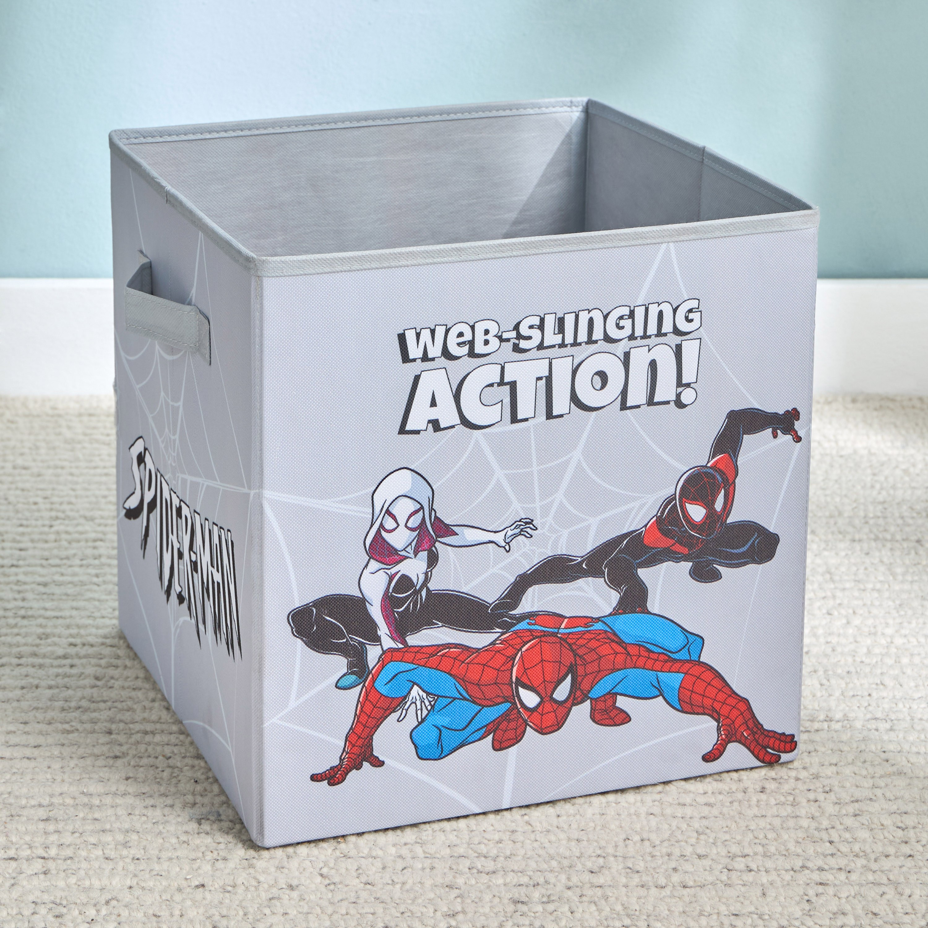 Spider-Man Fabric Cube Storage Box