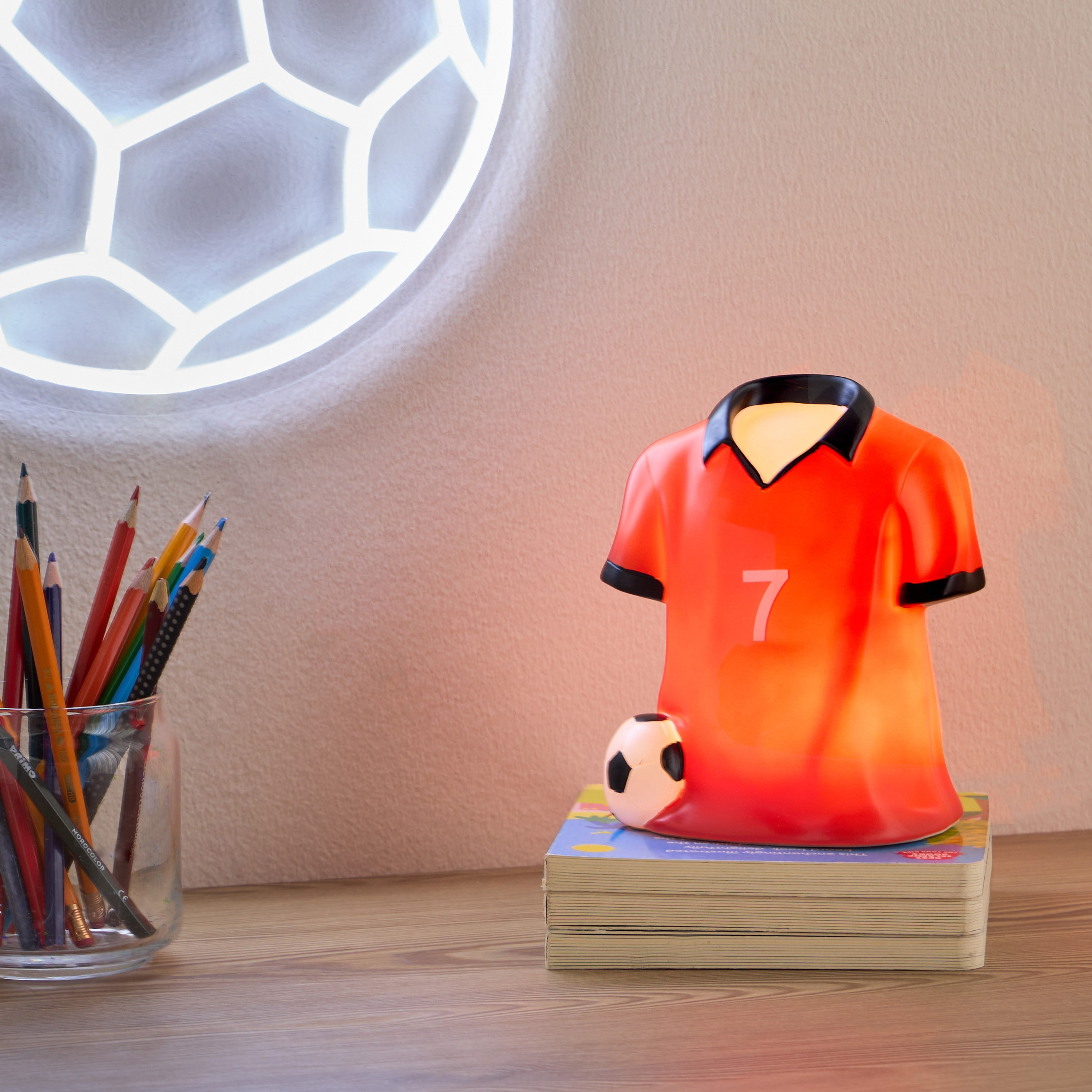 Football USB Operated Decorative Light - 17 cm-kids-decorandlighting-lighting-decorativelightingandwalllamps-image-5