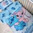 Stitch Cotton Printed 220 Thread Count 4-Piece Toddler Comforter Set - 100x140 cm-baby-nursery-babybedding-image-2