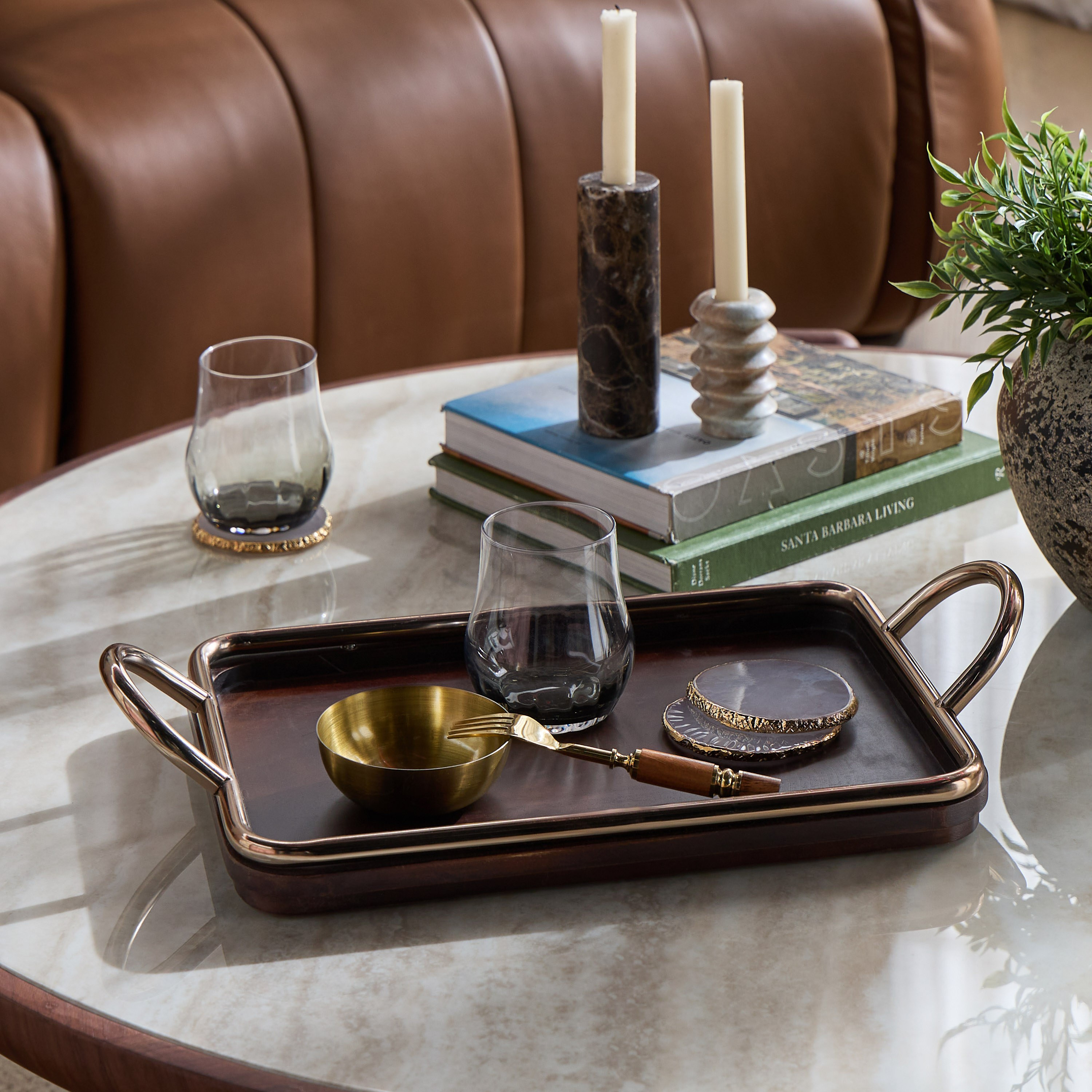 صينية معدنية ديكور - أوفيليا - 51 سم-household-decor-boxesandtrays-image-3