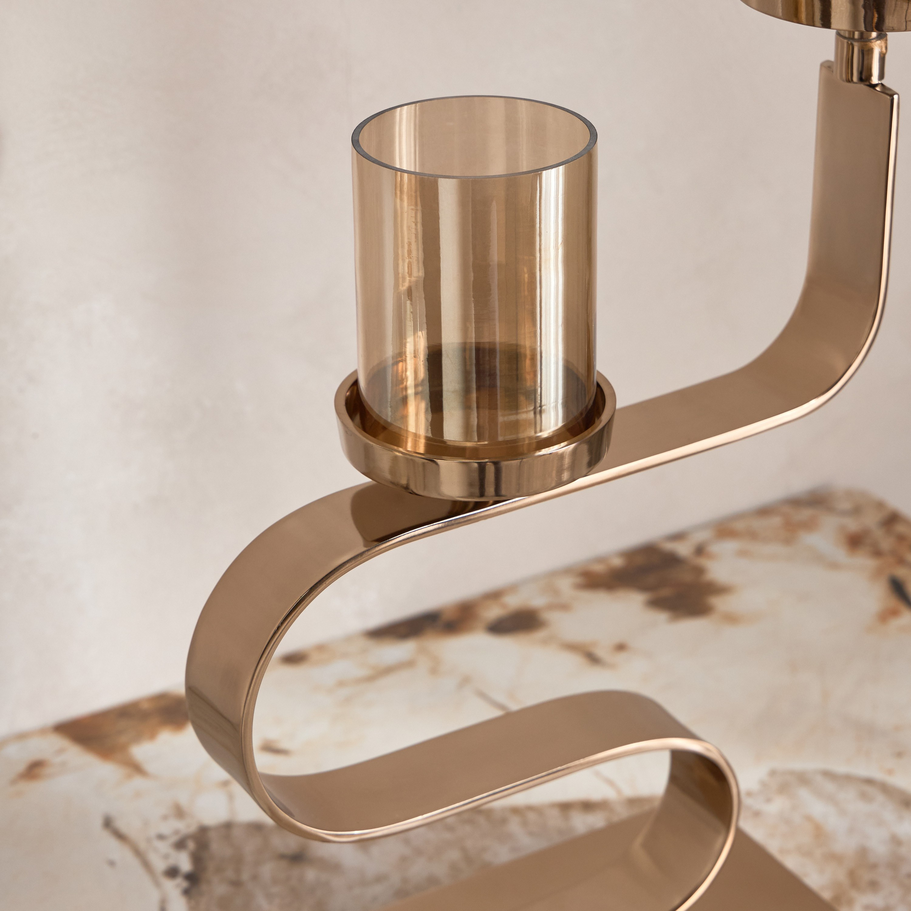Ophelia Metal Pillar Candleholder - 47 cm-household-decor-candleholdersandlanterns-image-4