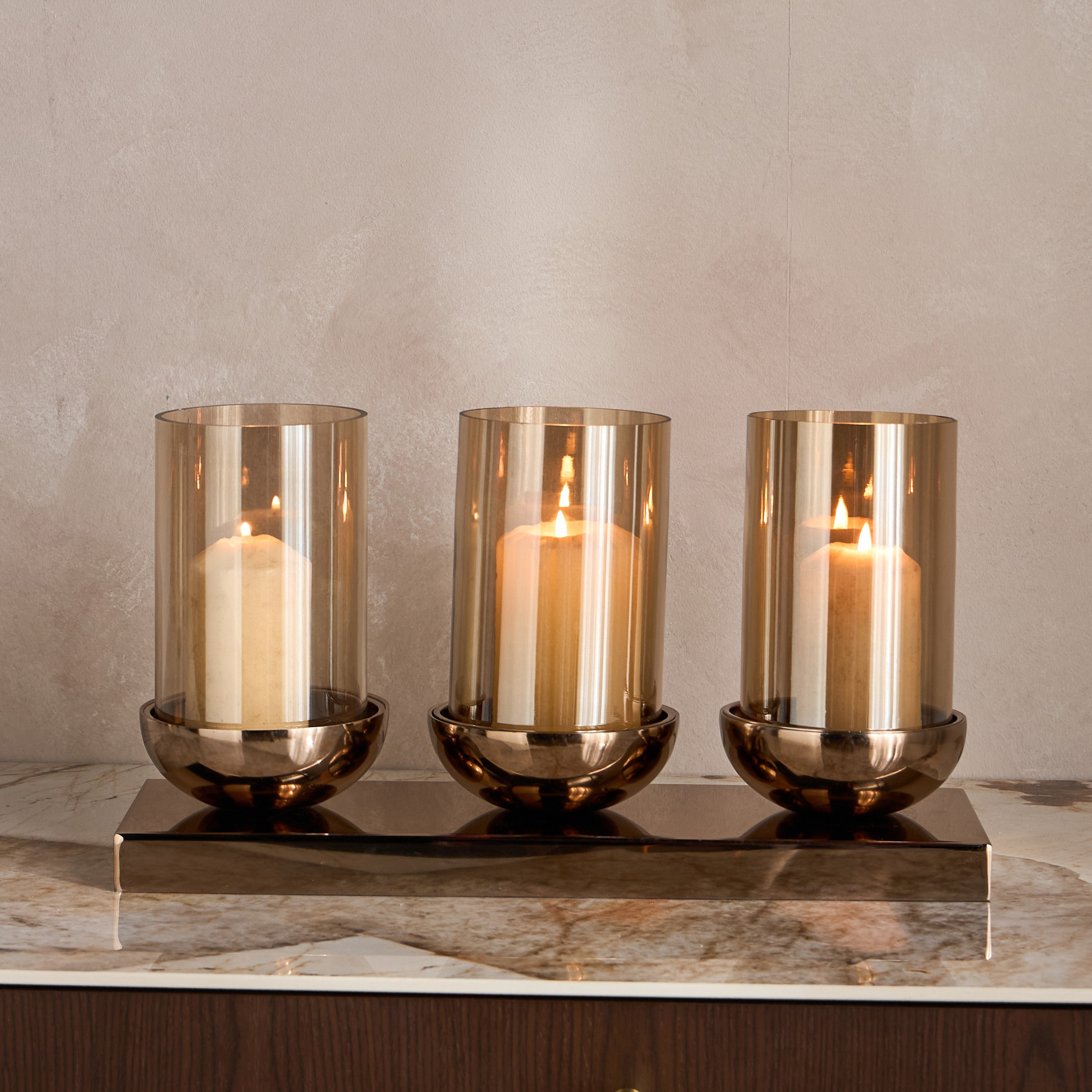 حامل شموع فانوس معدن - أوفيليا - 22 سم-household-decor-candleholdersandlanterns-image-2
