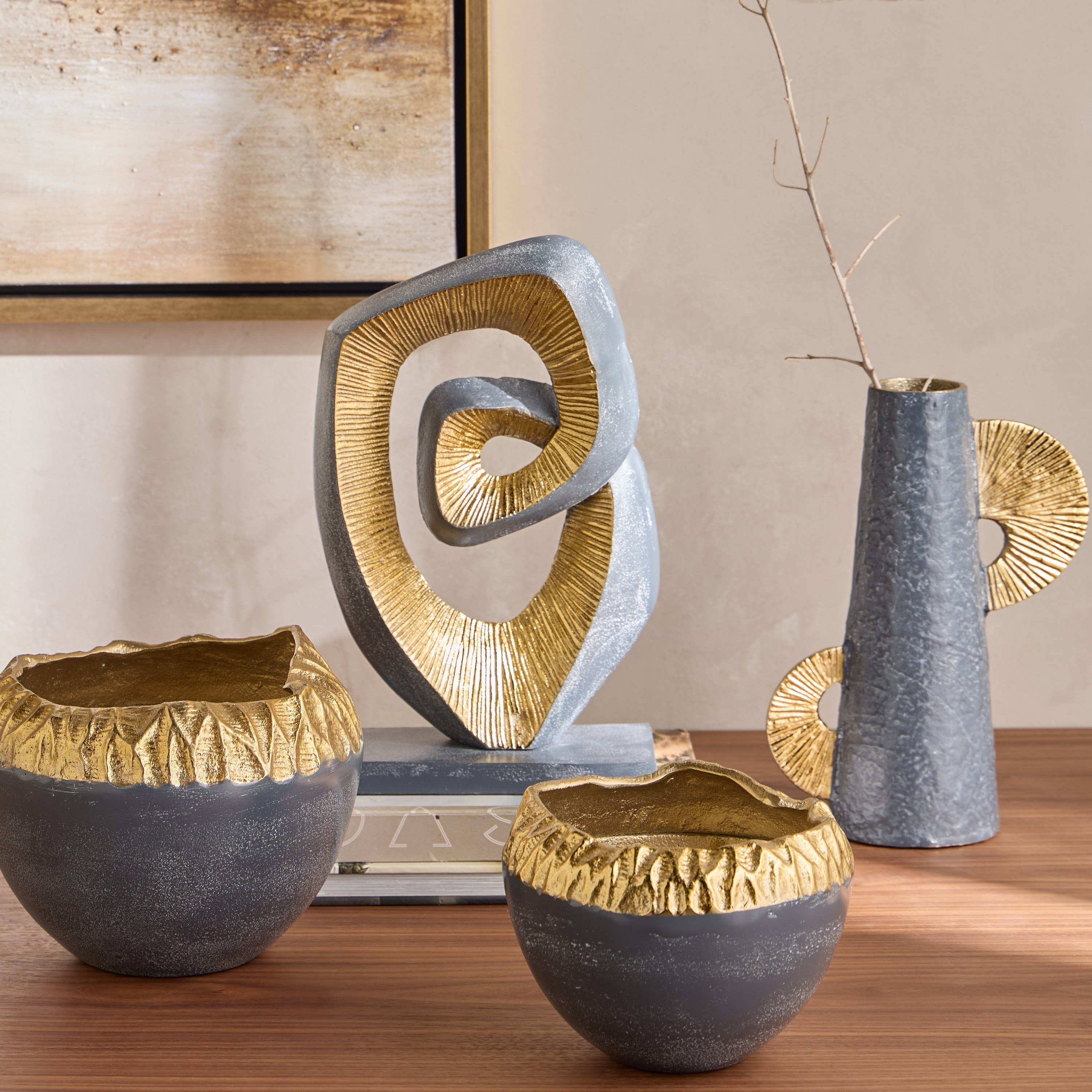 Serra Metal Decorative Accent - 36 cm-household-decor-decorativeobjectsandsculptures-image-4