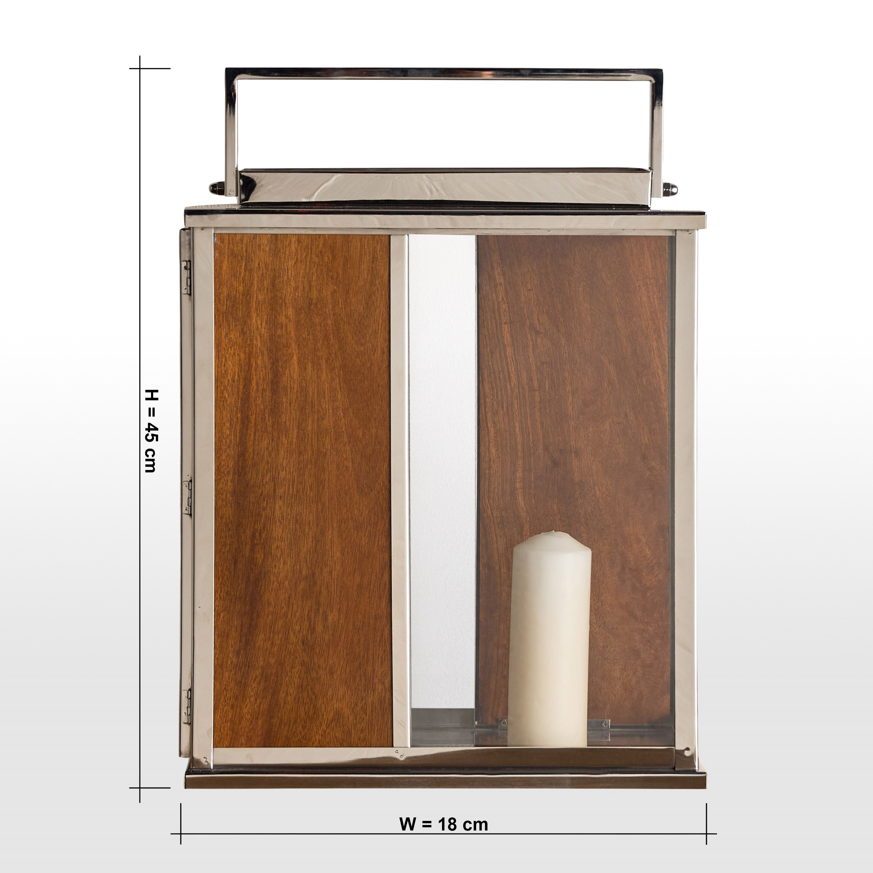 Sterling Sleek Metal Lantern - 45 cm-household-decor-candleholdersandlanterns-image-7