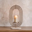 Ripple Oblong Metal Hurricane Candleholder -  51 cm-household-decor-candleholdersandlanterns-image-2