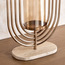 Ripple Oblong Metal Hurricane Candleholder -  51 cm-household-decor-candleholdersandlanterns-image-3