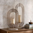 Ripple Oblong Metal Hurricane Candleholder -  51 cm-household-decor-candleholdersandlanterns-image-4