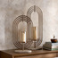 Ripple Oblong Metal Hurricane Candleholder - 66 cm-household-decor-candleholdersandlanterns-image-4