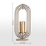 Ripple Oblong Metal Hurricane Candleholder - 66 cm-household-decor-candleholdersandlanterns-image-5