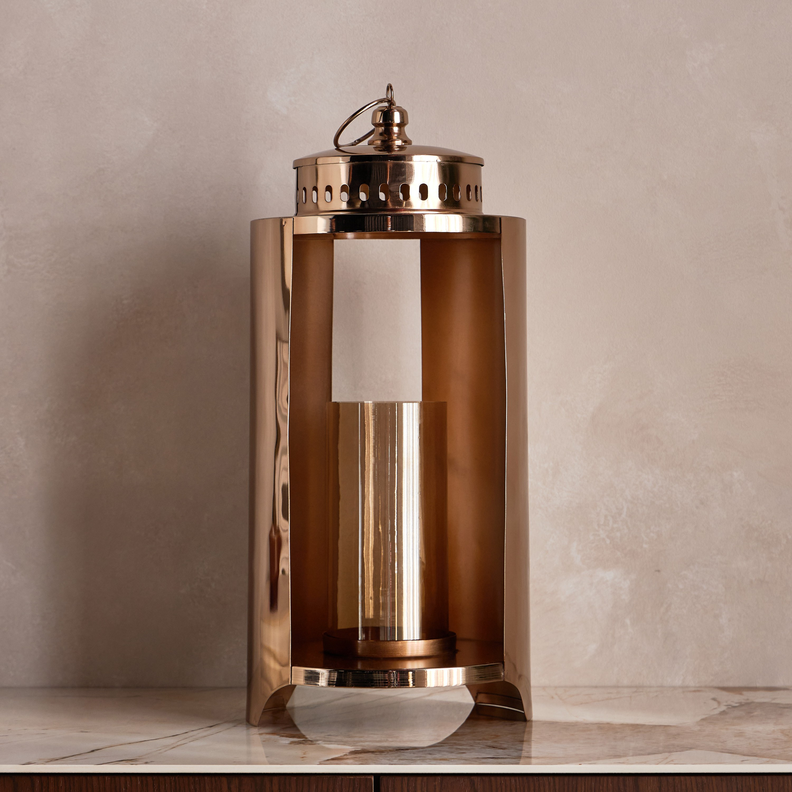 فانوس معدني فاخر لديكور عصري 53 سم - أوفيرا-household-decor-candleholdersandlanterns-image-3