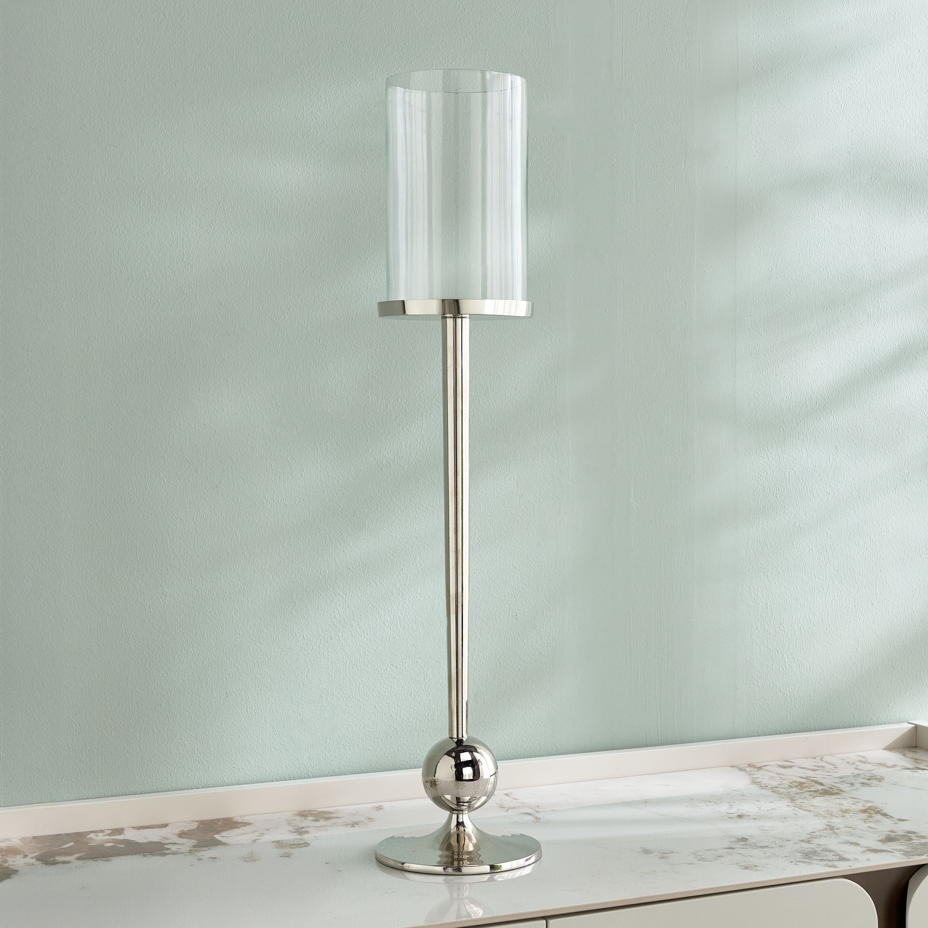 Rihab Metal Pillar Candleholder - 69 cm-household-decor-candleholdersandlanterns-image-3