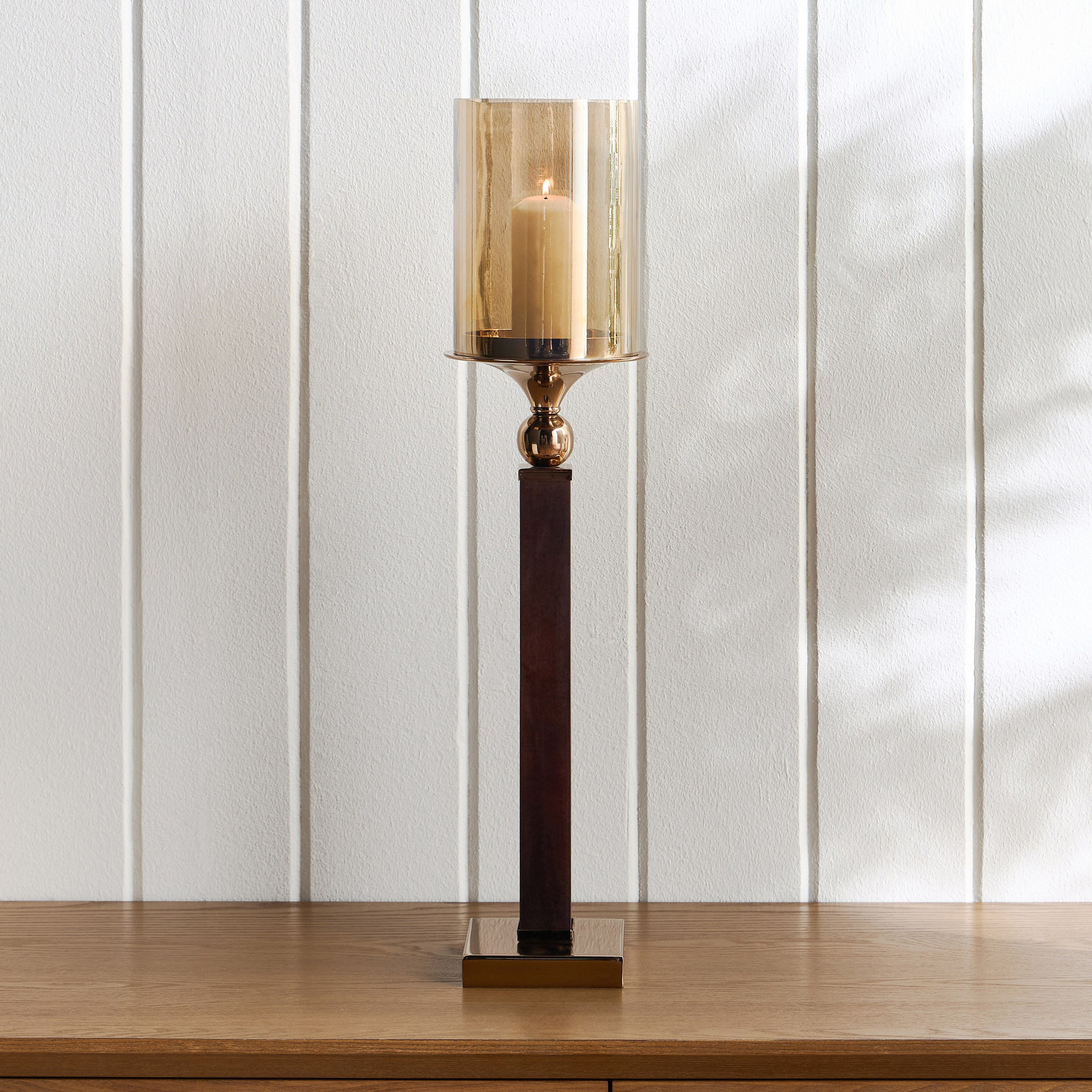 حامل شموع عمودية معدن 71 سم - أوفيرا-household-decor-candleholdersandlanterns-image-1