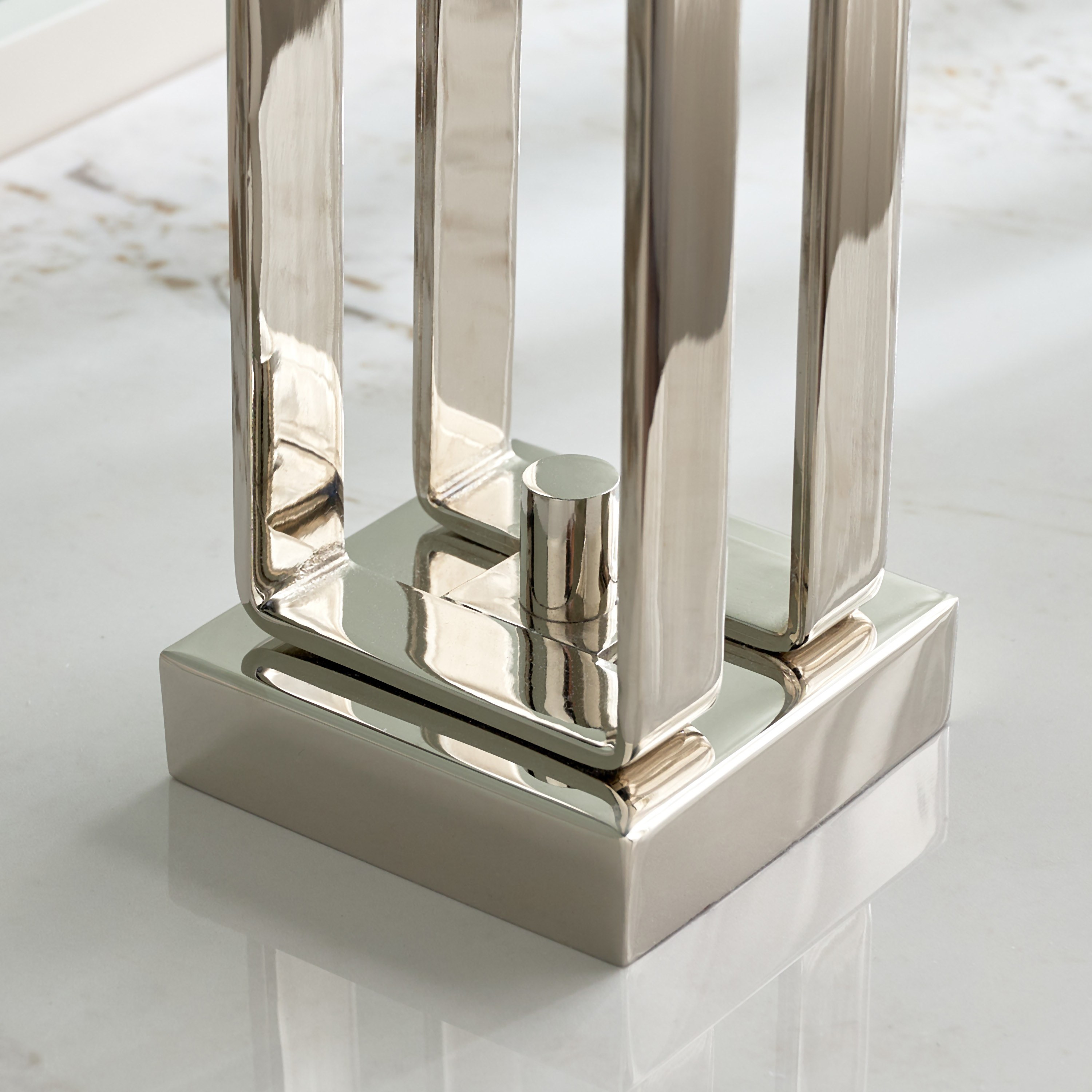 Kyro Metal Grid Pillar Candleholder - 60 cm-household-decor-candleholdersandlanterns-image-5