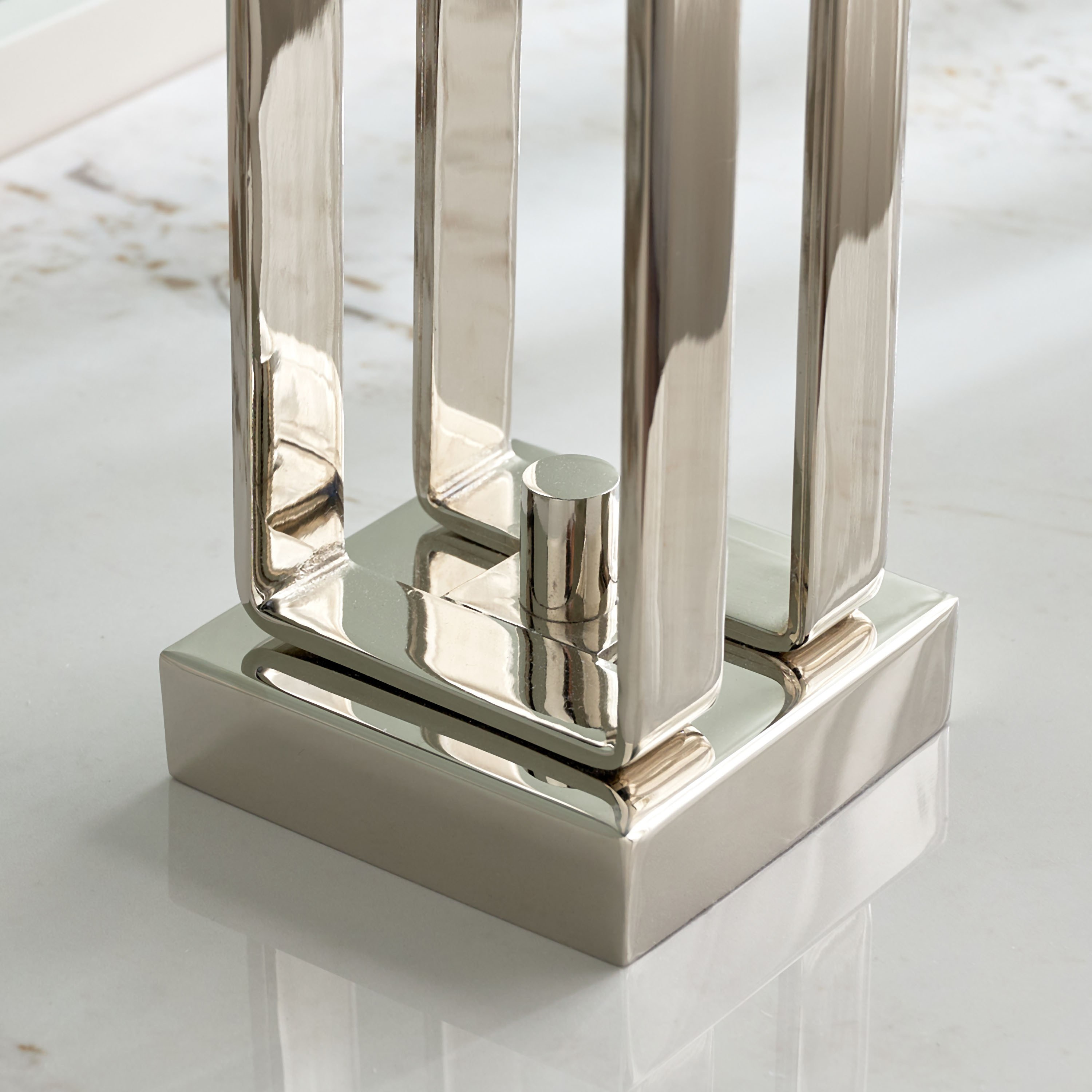 Kyro Metal Grid Pillar Candleholder - 72 cm-household-decor-candleholdersandlanterns-image-5