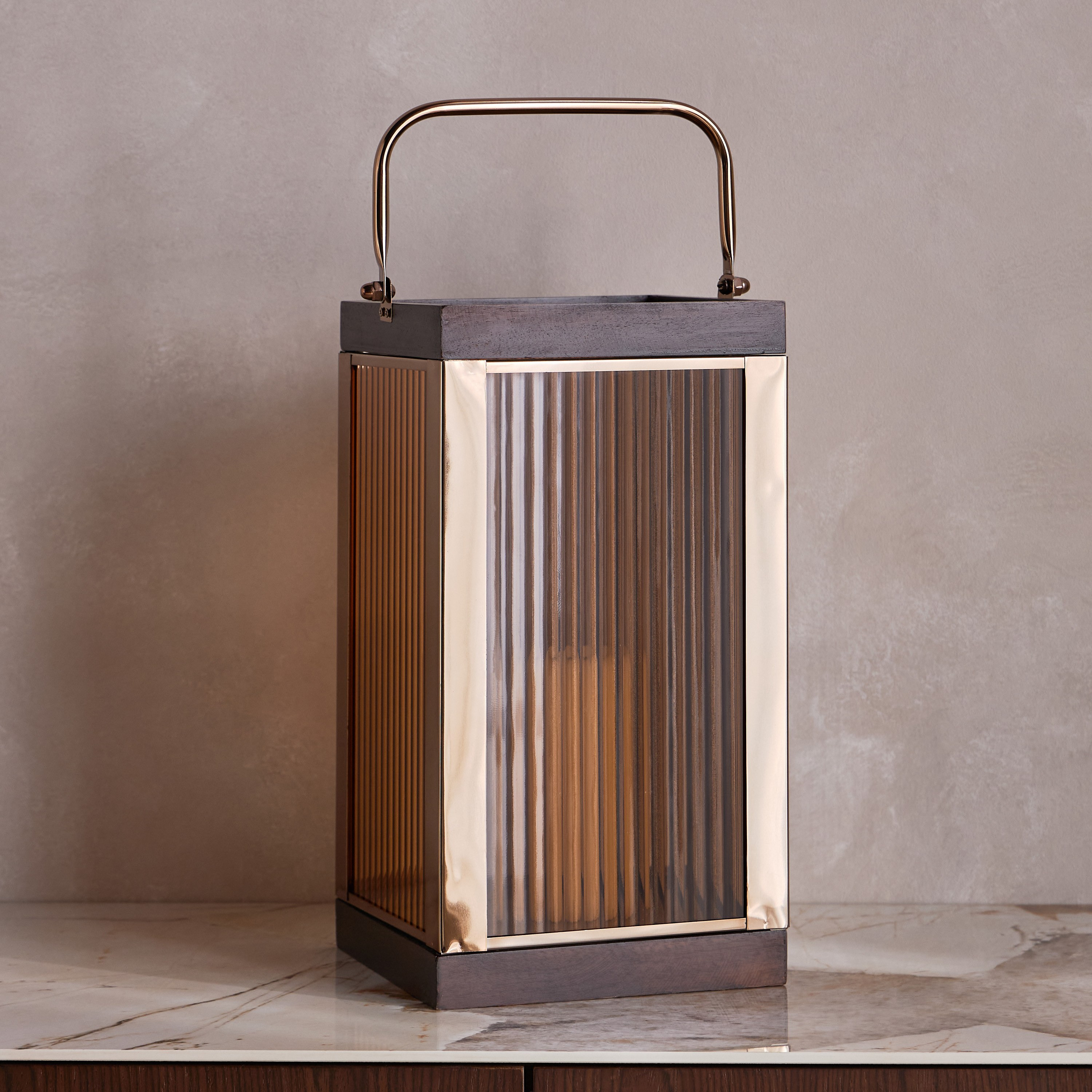 Ophira Metal Lantern - 26 cm-household-decor-candleholdersandlanterns-image-1