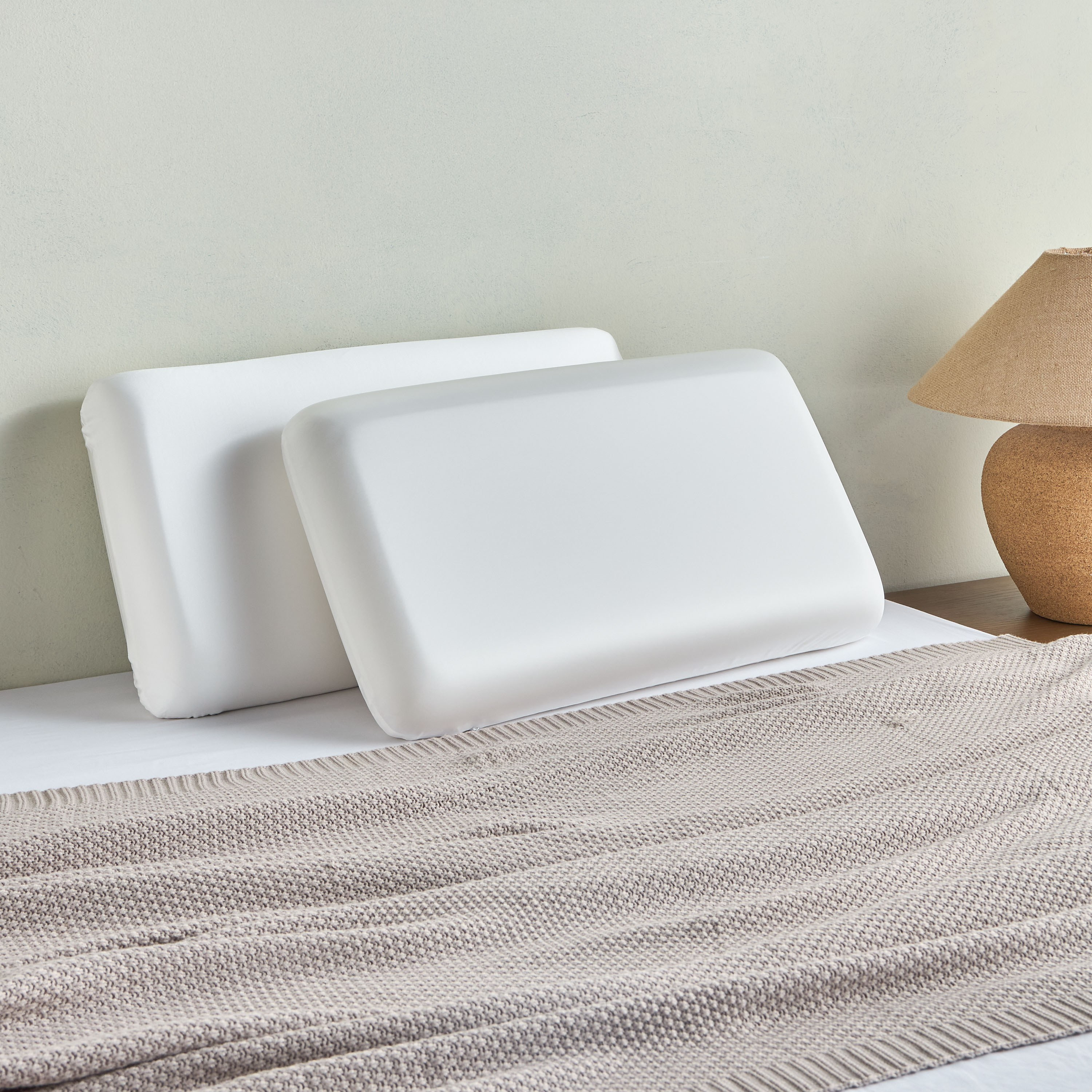 Silky Touch Memory Foam Pillow - 40x70 cm-household-bedding-pillows-image-1