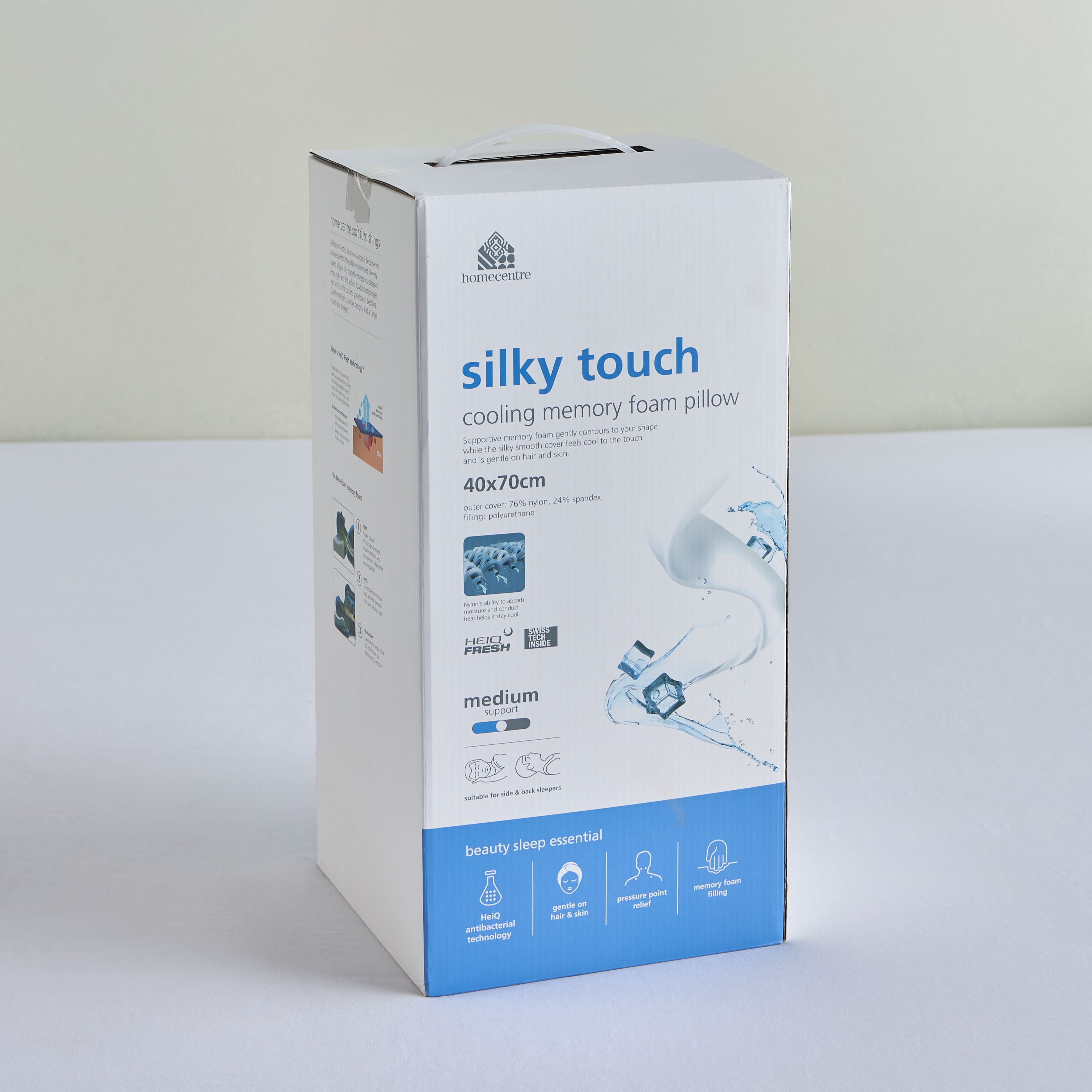 Silky Touch Memory Foam Pillow - 40x70 cm-household-bedding-pillows-image-5