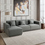 كنبة ركنية يسار قماش بـ4 مقاعد - كيلستون-furniture-sofaandseating-cornersofas-image-12